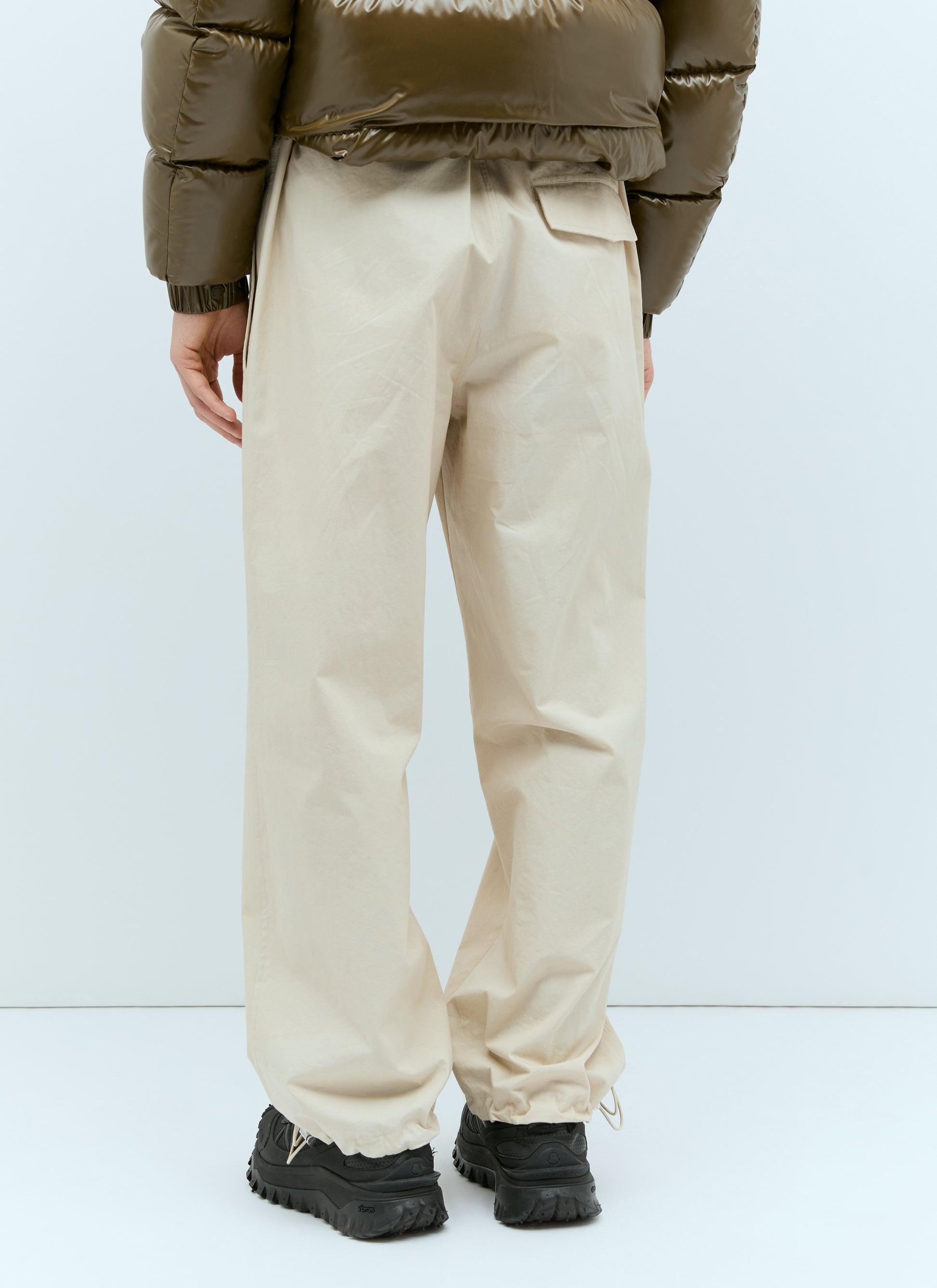 Moncler Men Drawstring Poplin Pants MONCLER