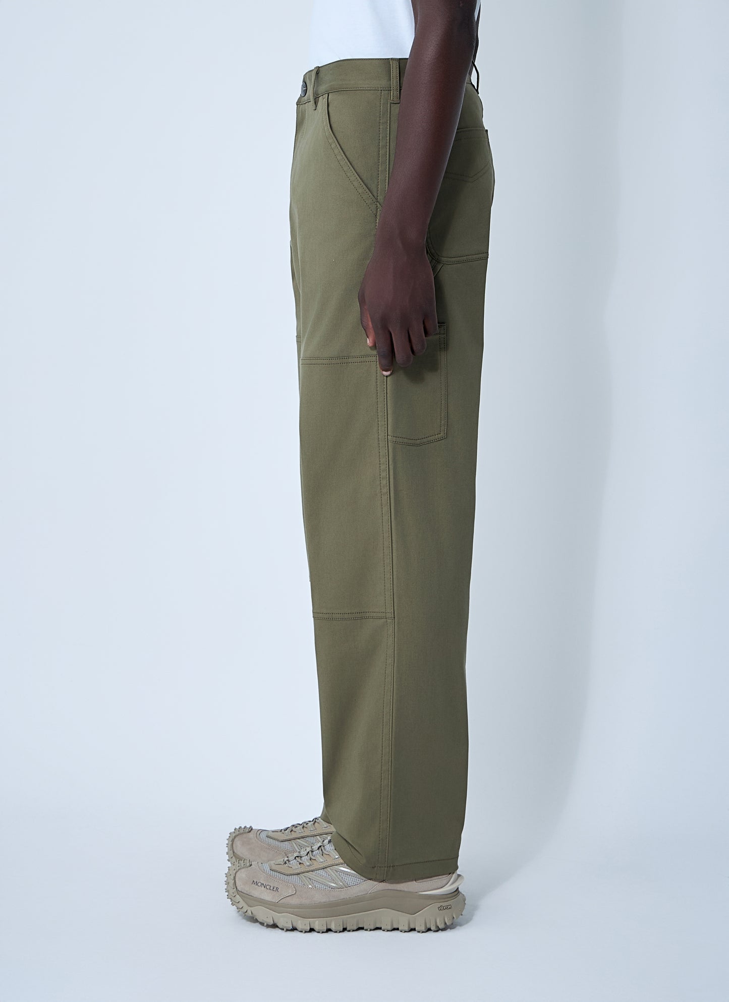 Moncler Men Logo Patch Pants MONCLER