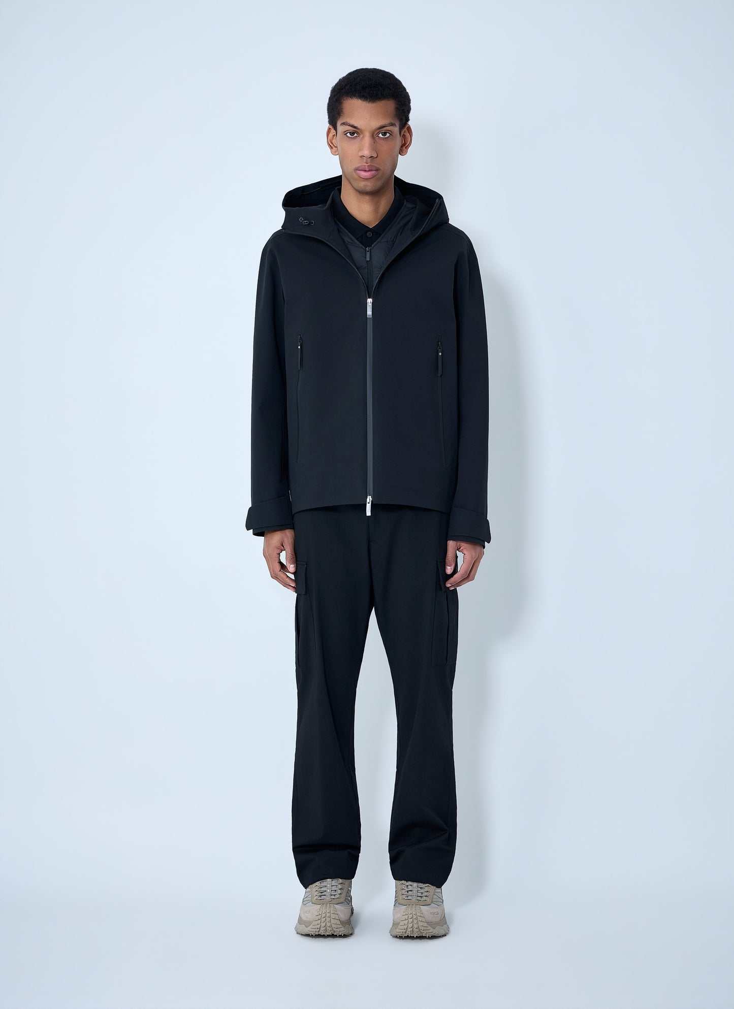 Moncler Men Marana 3-In-1 Hooded Short Down Jacket MONCLER