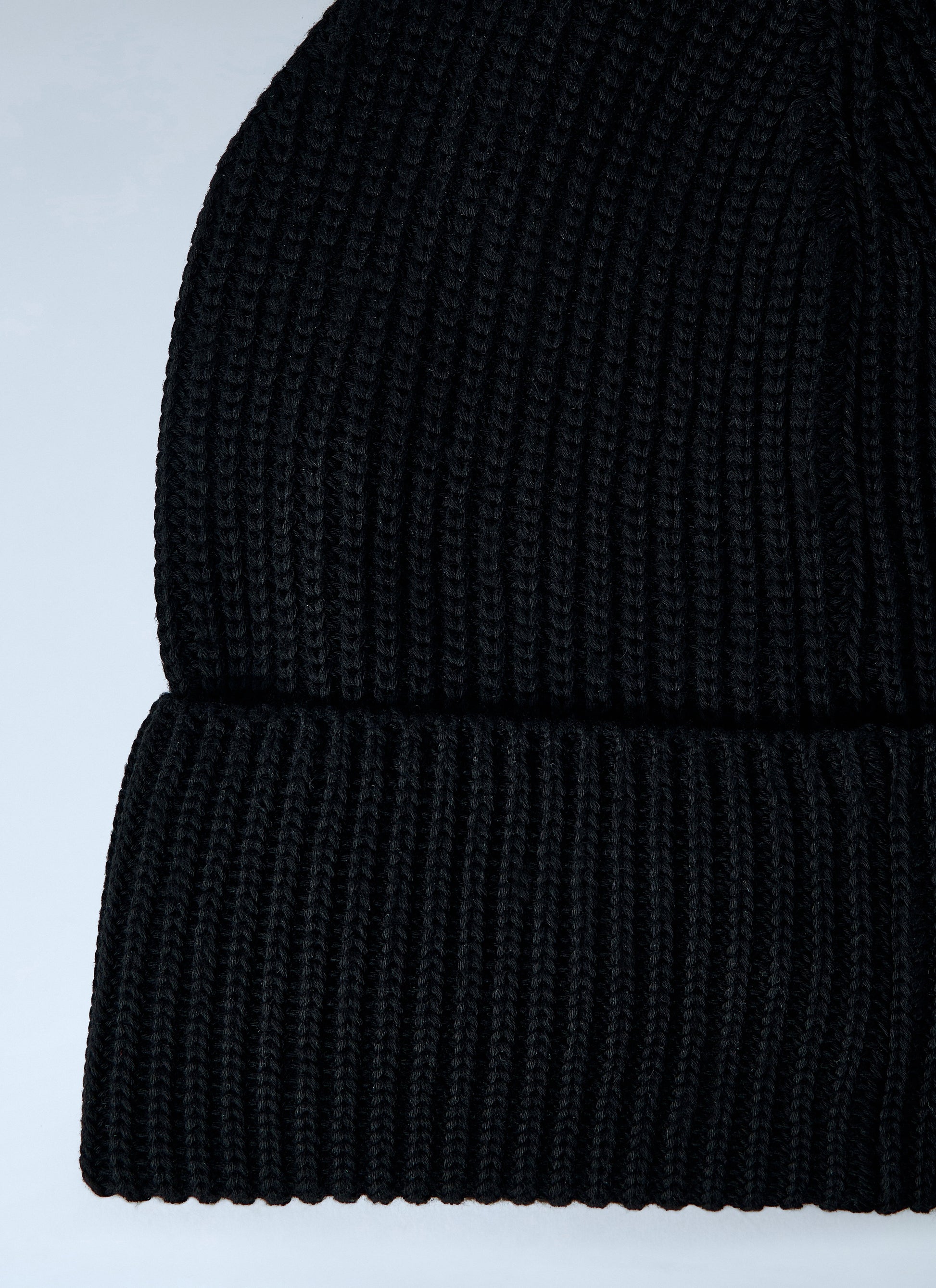 Moncler Men Logo Motif Beanie Hat MONCLER