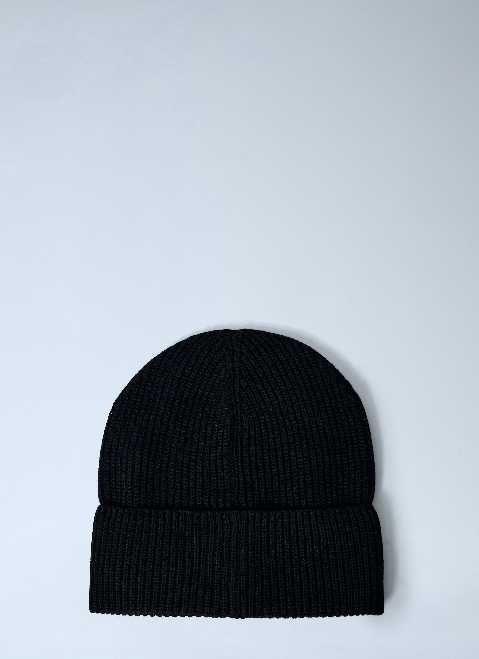 Moncler Men Logo Motif Beanie Hat MONCLER