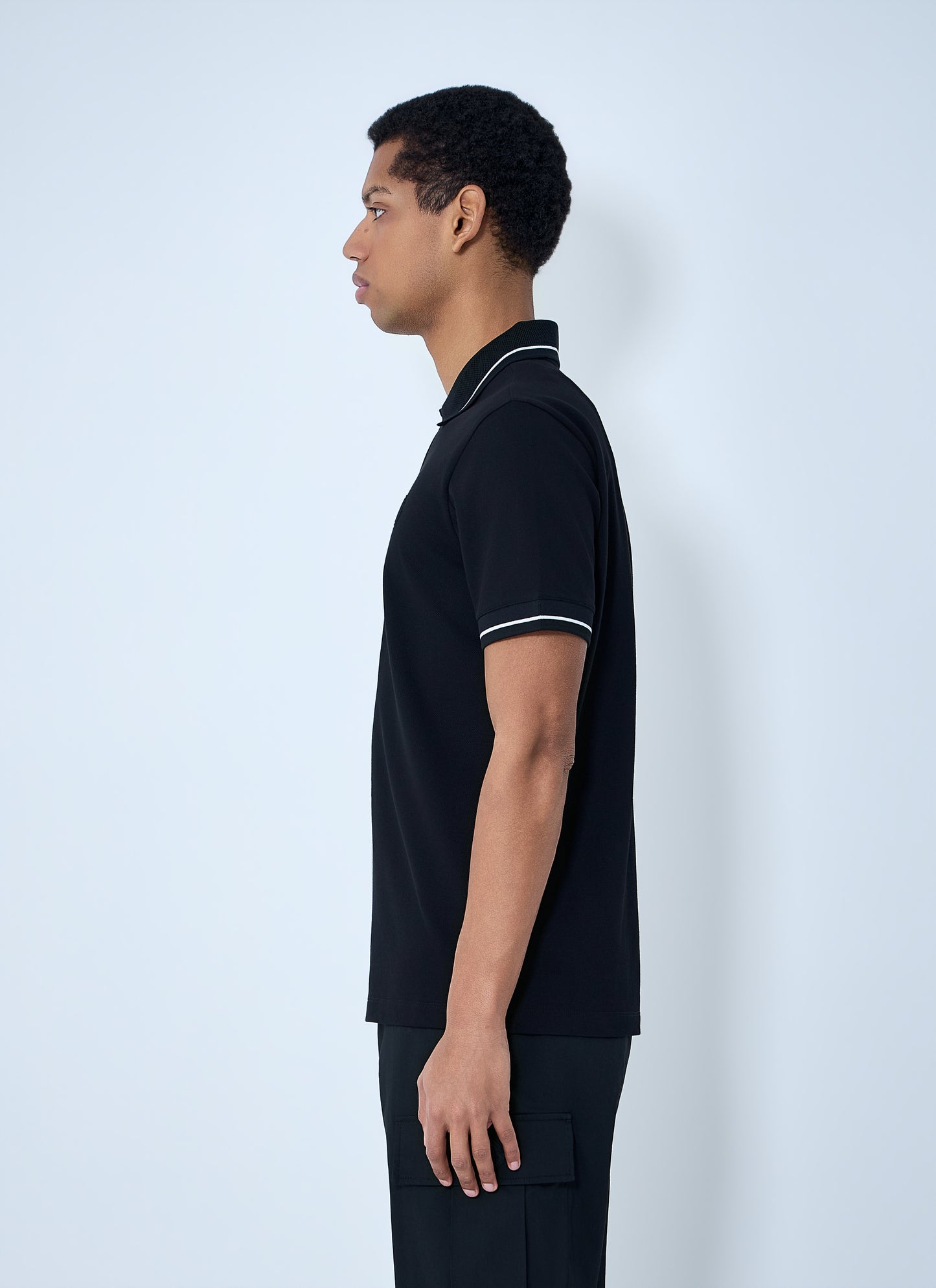 Moncler Men Logo Motif Polo Shirt MONCLER