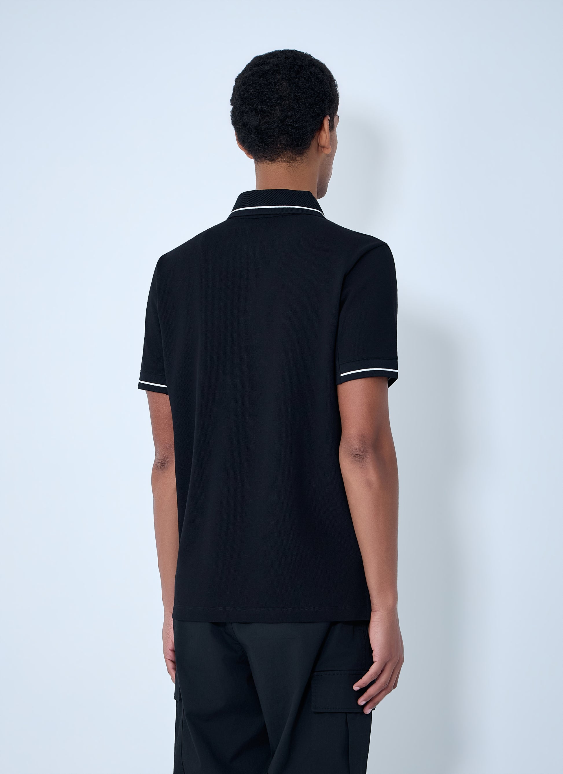 Moncler Men Logo Motif Polo Shirt MONCLER