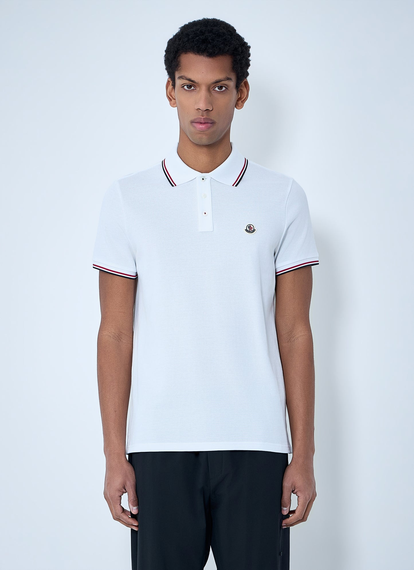 Moncler Men Piqué Polo Shirt MONCLER