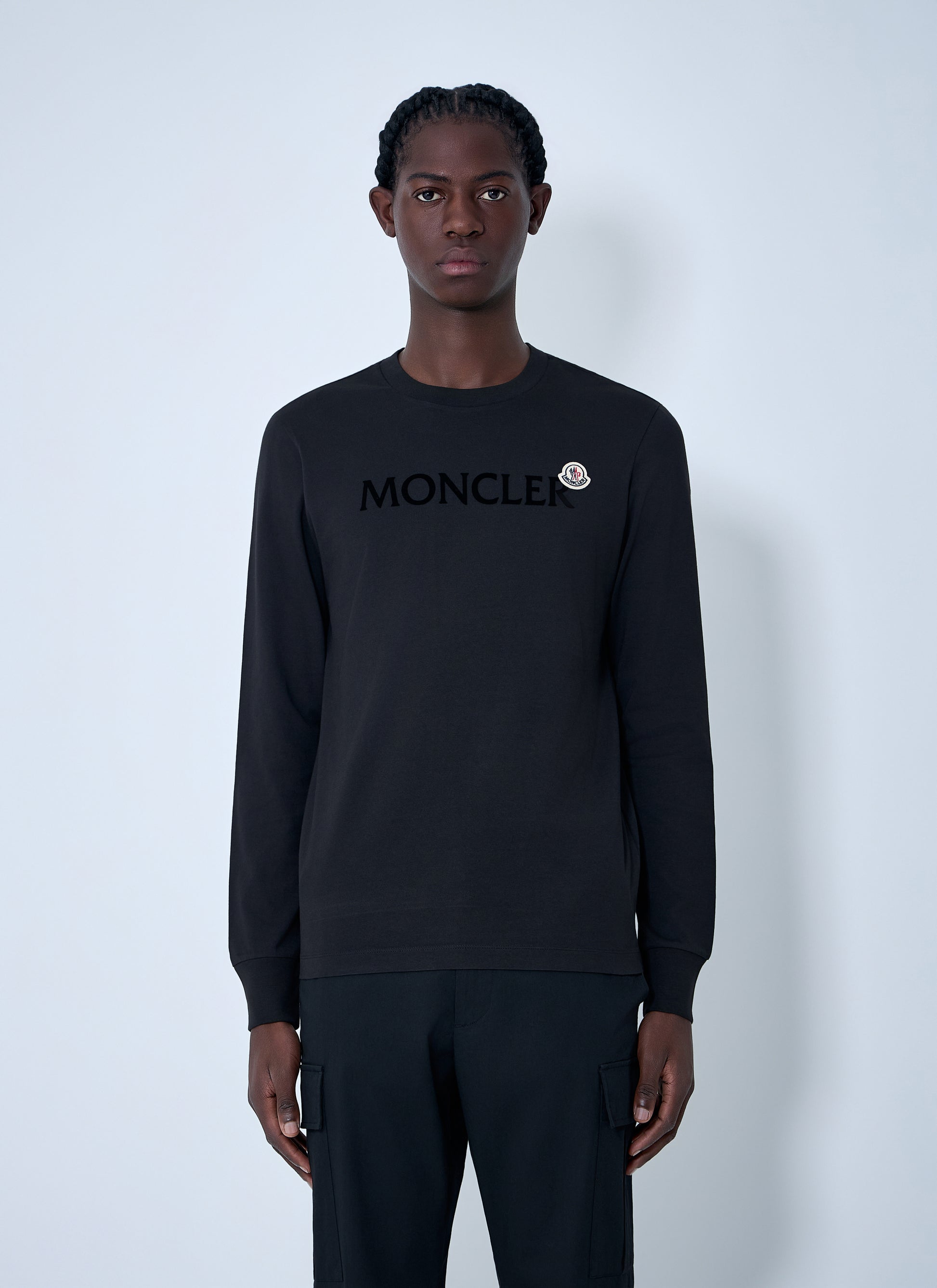 Moncler Men Logo Motif Sweatshirt MONCLER