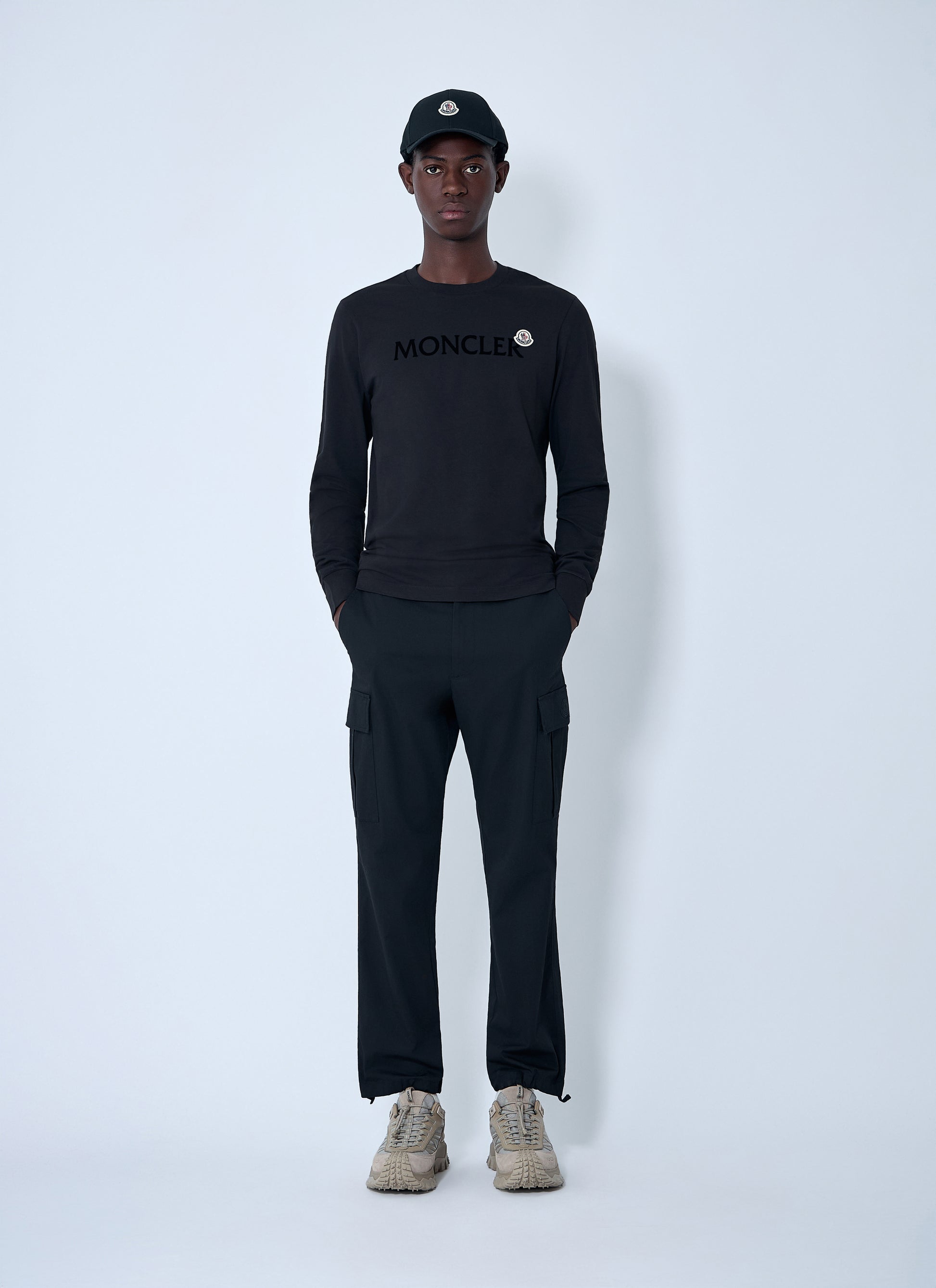 Moncler Men Logo Motif Sweatshirt MONCLER