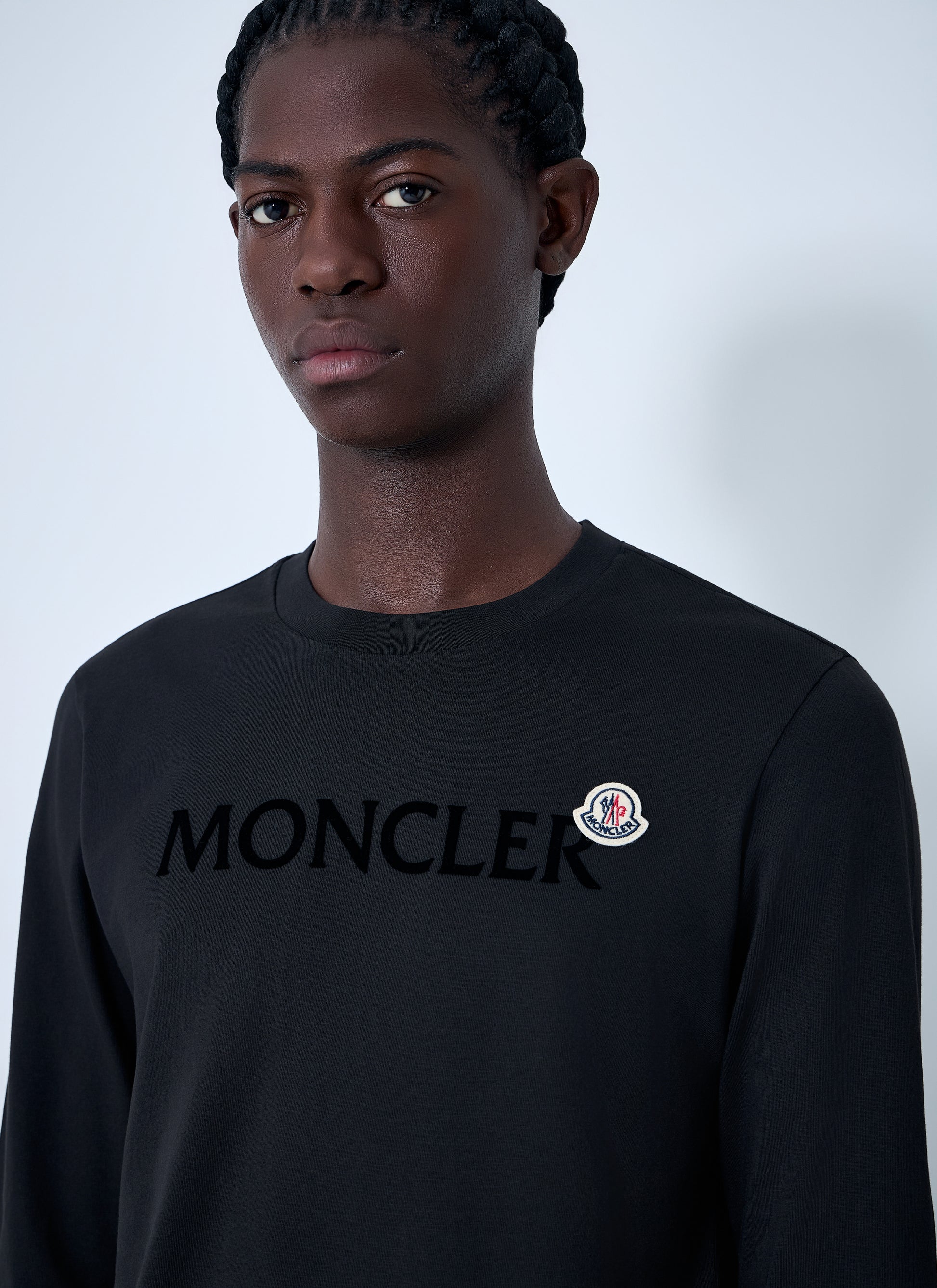 Moncler Men Logo Motif Sweatshirt MONCLER