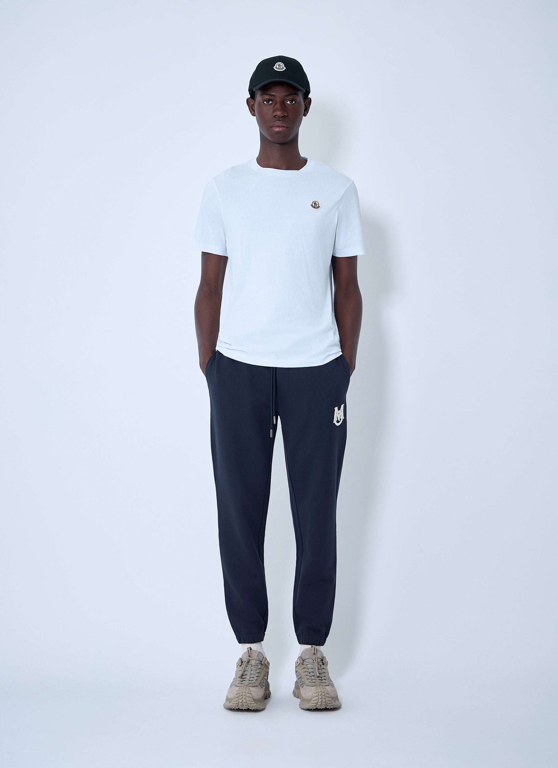 Moncler Men Logo Motif Track Pants MONCLER