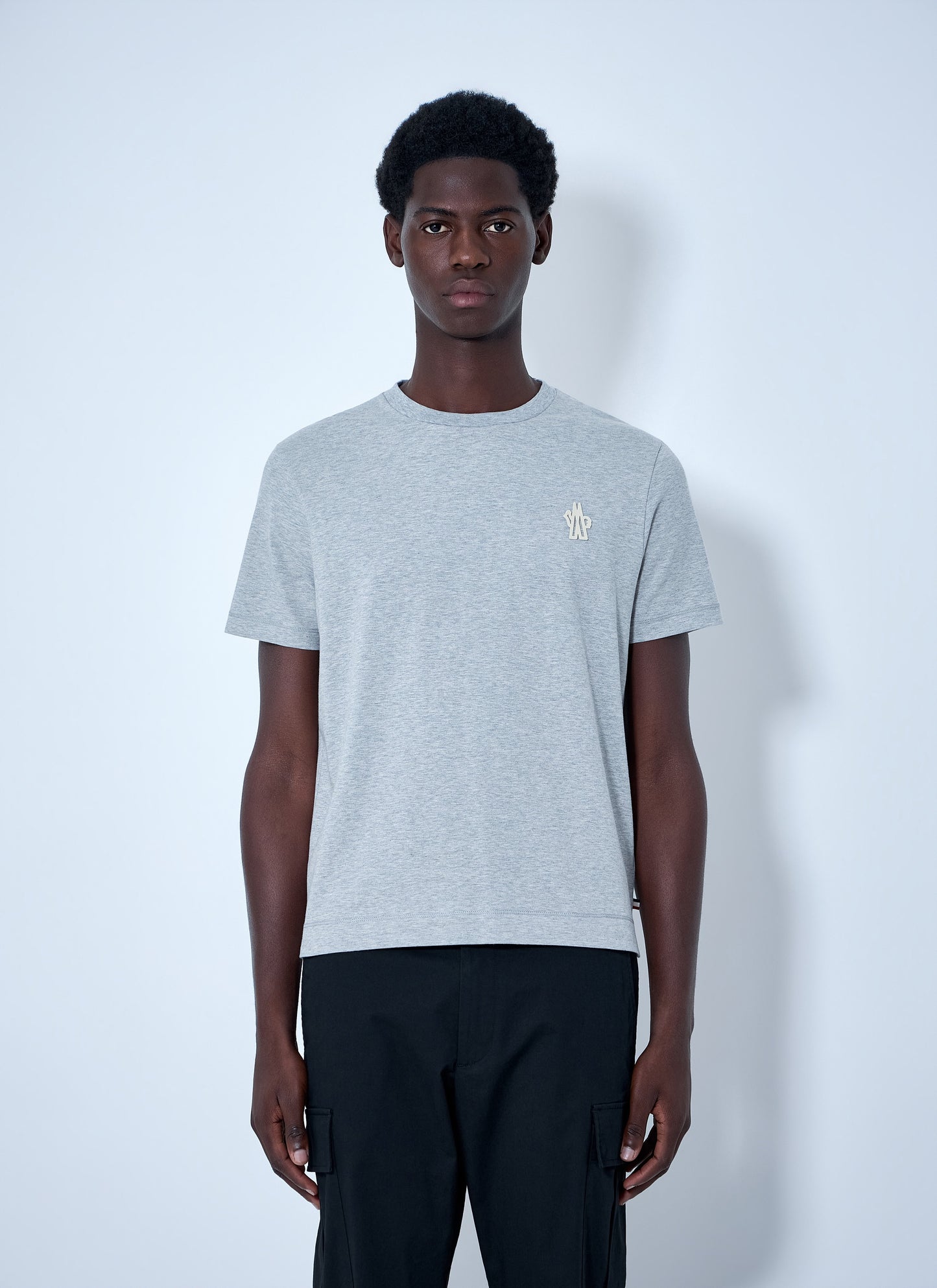 Moncler Men Set Of Three Logo Motif T-Shirts MONCLER