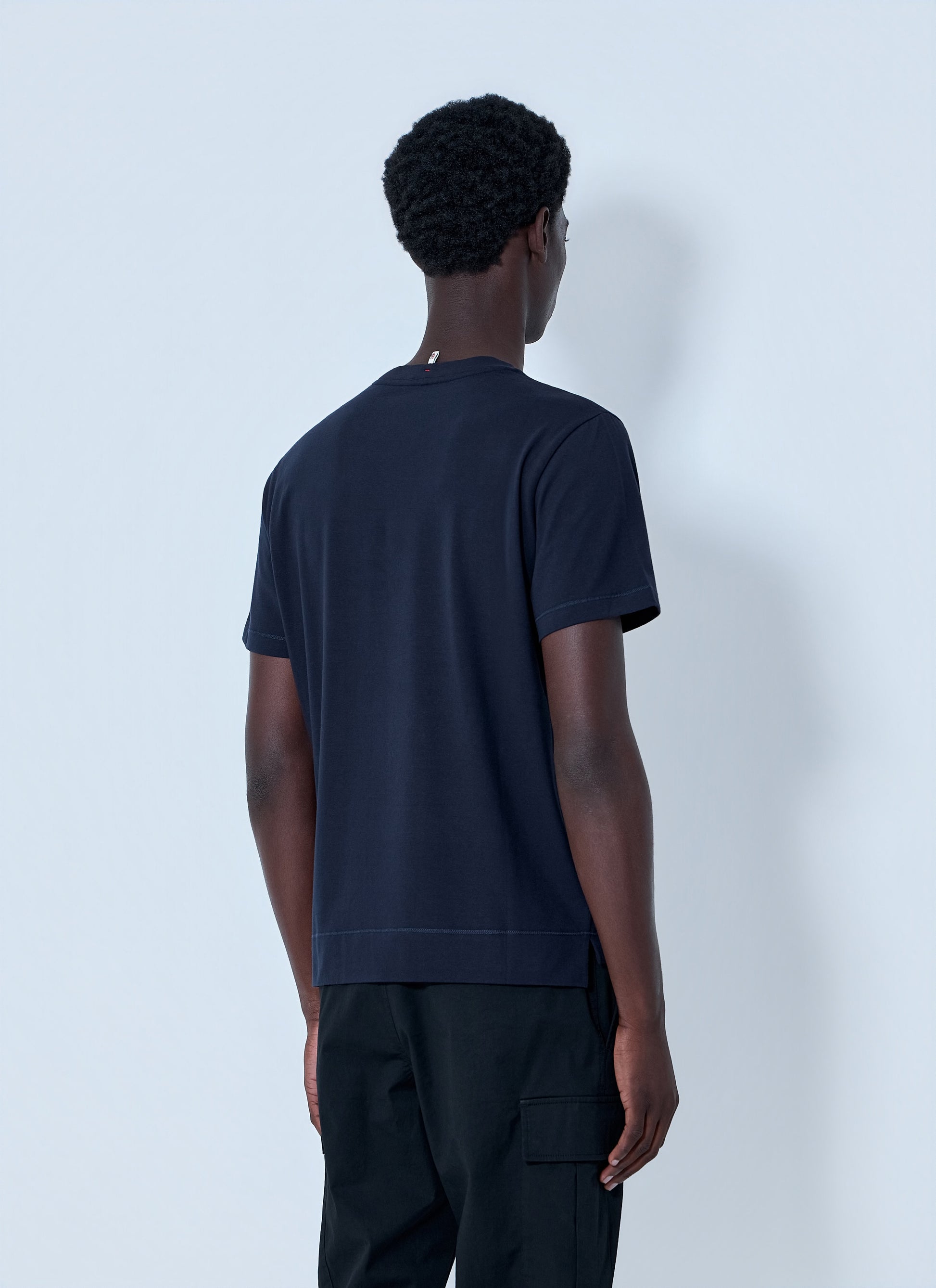 Moncler Men Set Of Three Logo Motif T-Shirts MONCLER