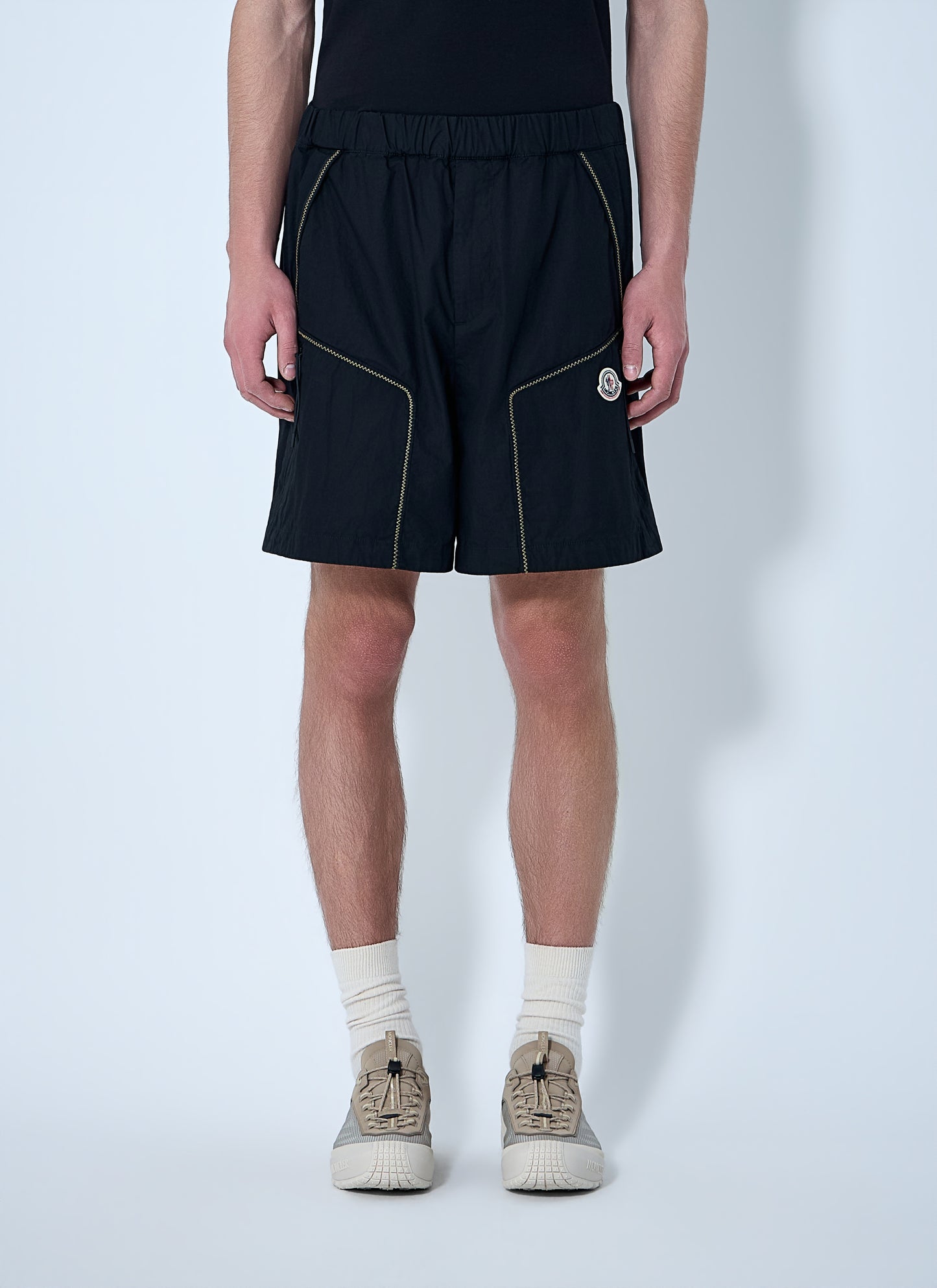 Moncler Men Elasticated Waist Technical Shorts MONCLER