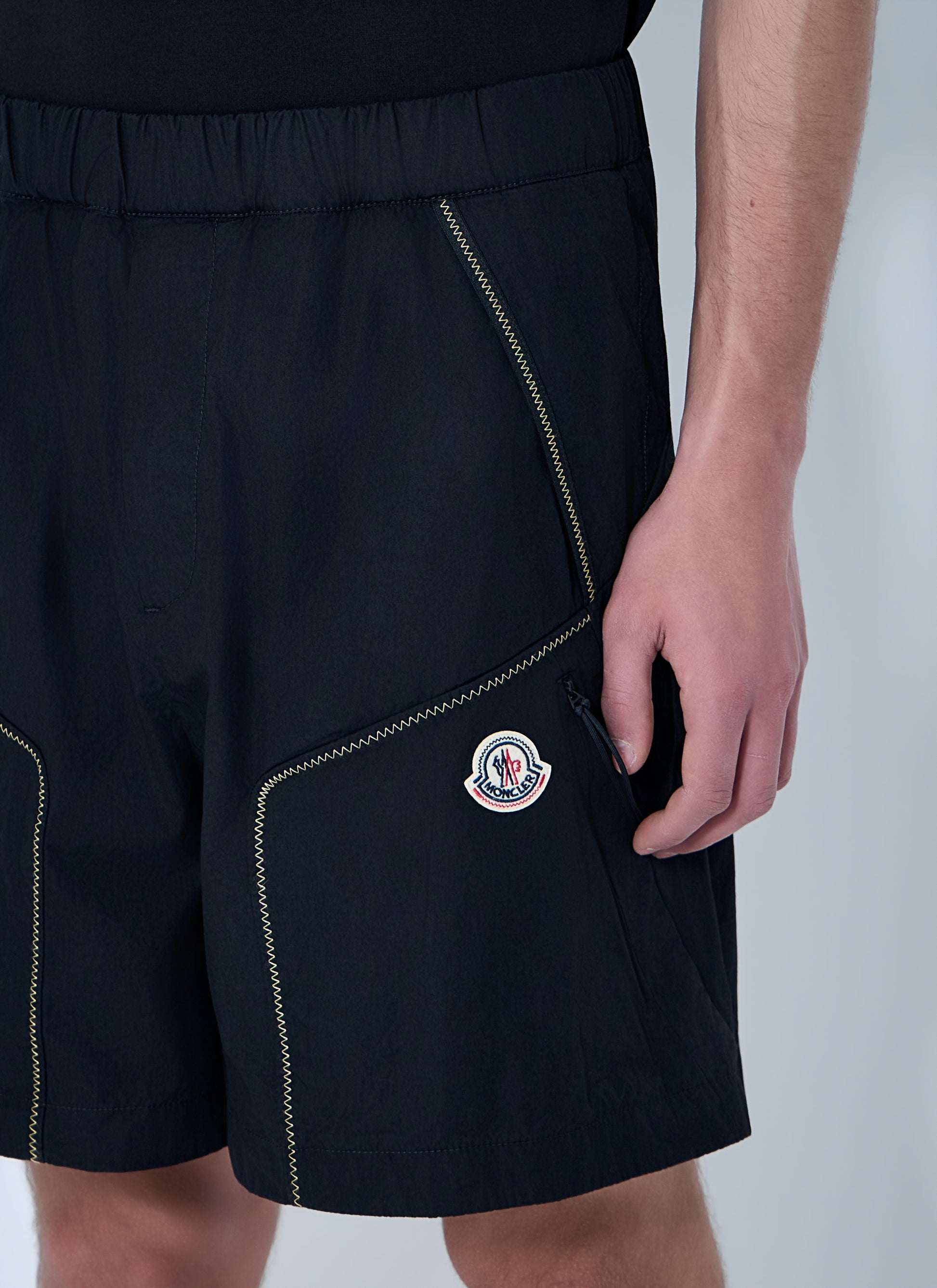 Moncler Men Elasticated Waist Technical Shorts MONCLER