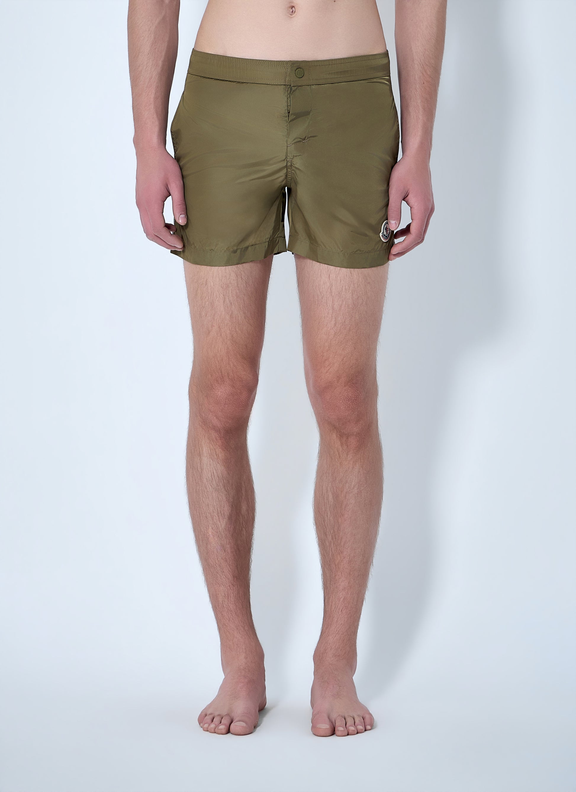 Moncler Men Elastic Waist Swim Shorts MONCLER