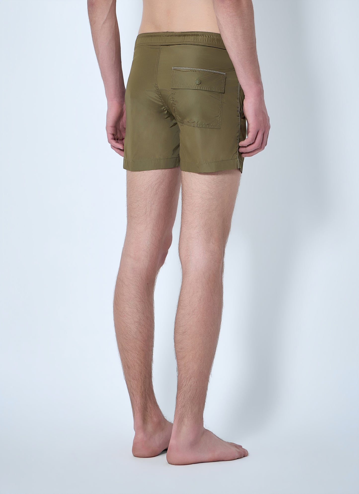 Moncler Men Elastic Waist Swim Shorts MONCLER