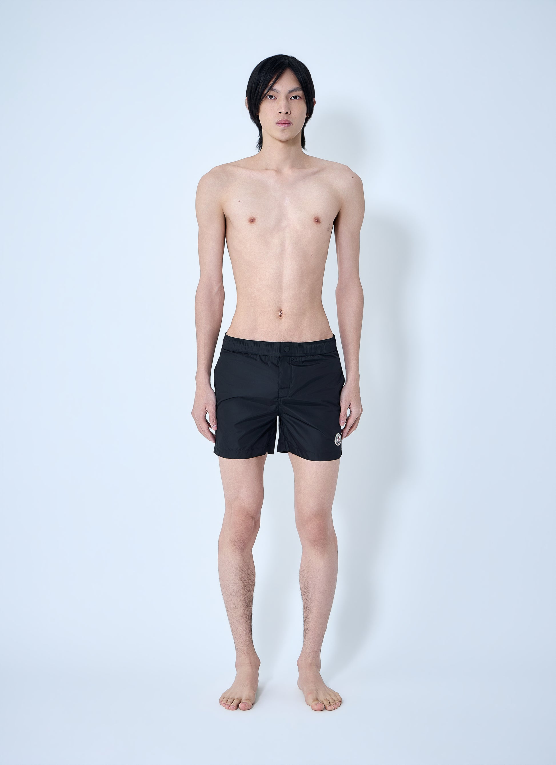 Moncler Men Elastic Waist Swim Shorts MONCLER