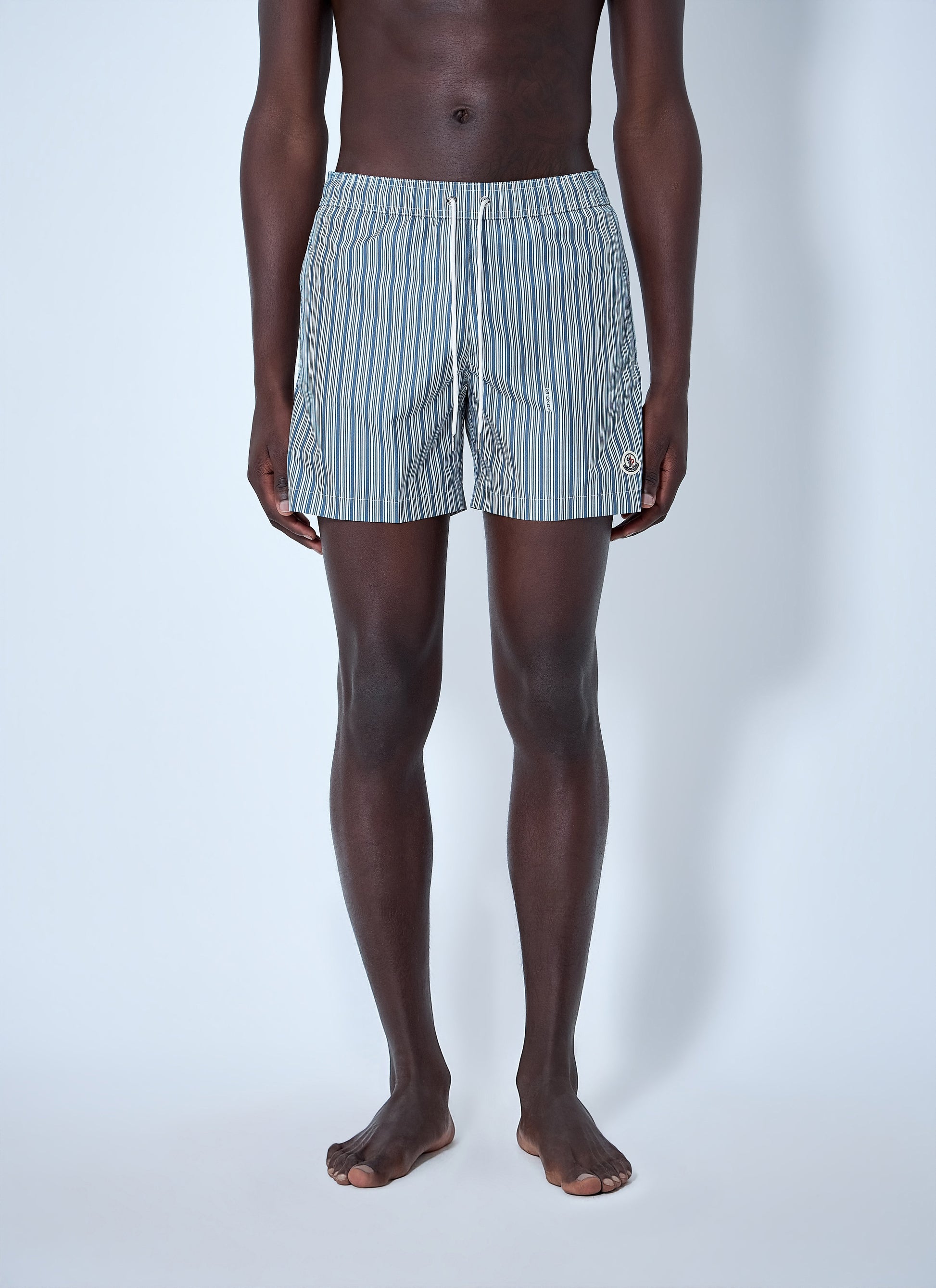 Moncler Men Striped Swim Shorts MONCLER