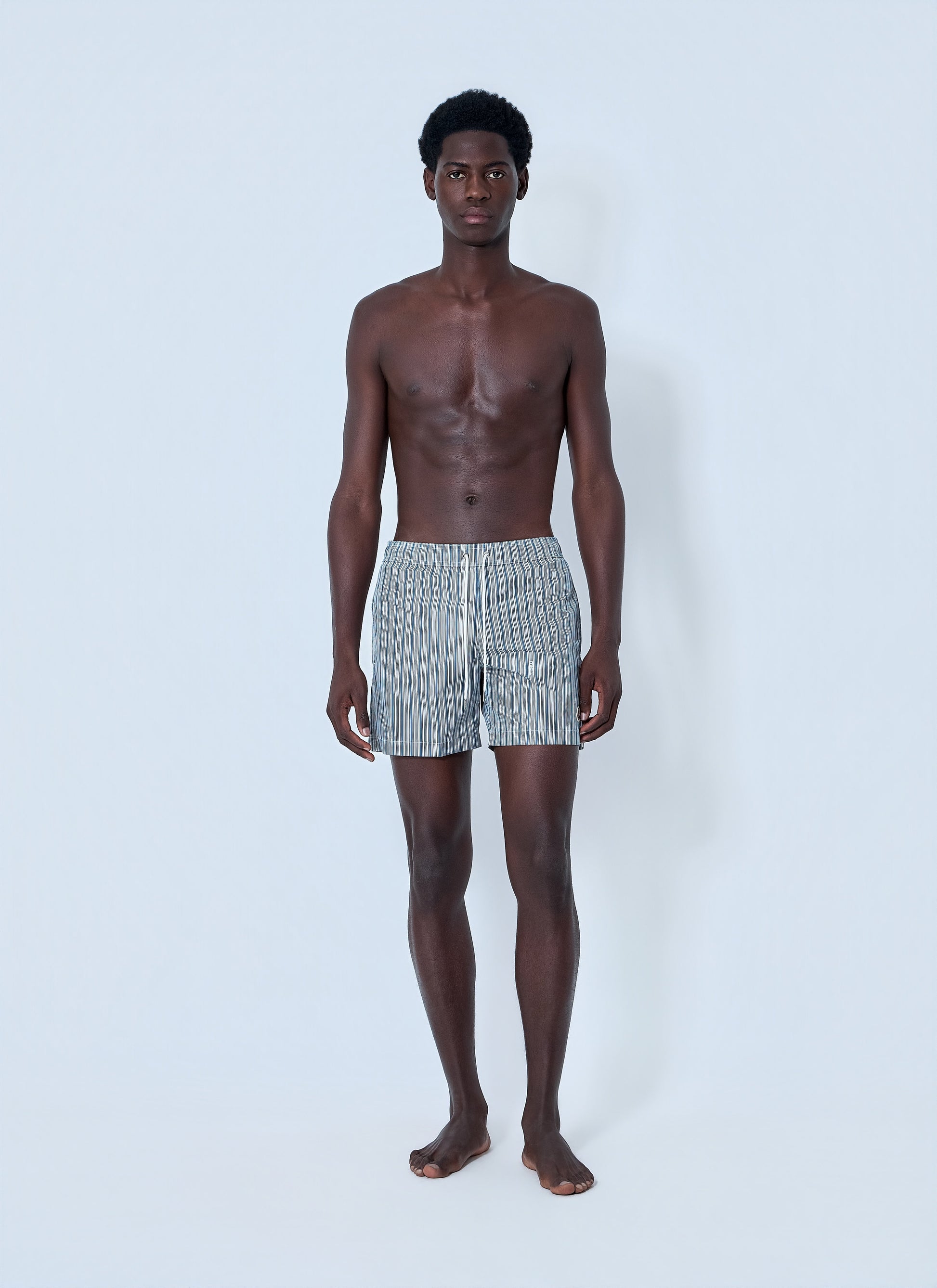 Moncler Men Striped Swim Shorts MONCLER