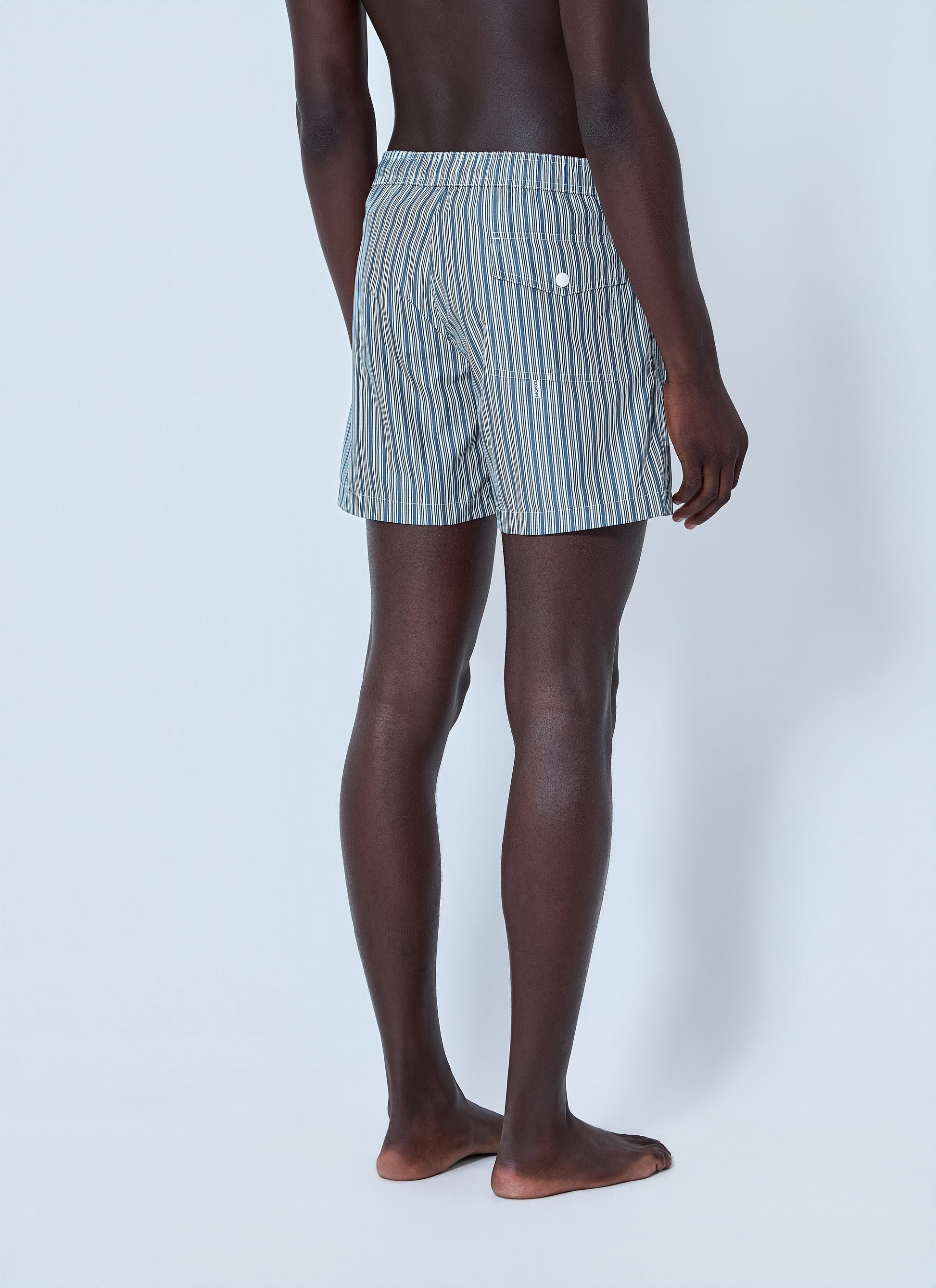 Moncler Men Striped Swim Shorts MONCLER