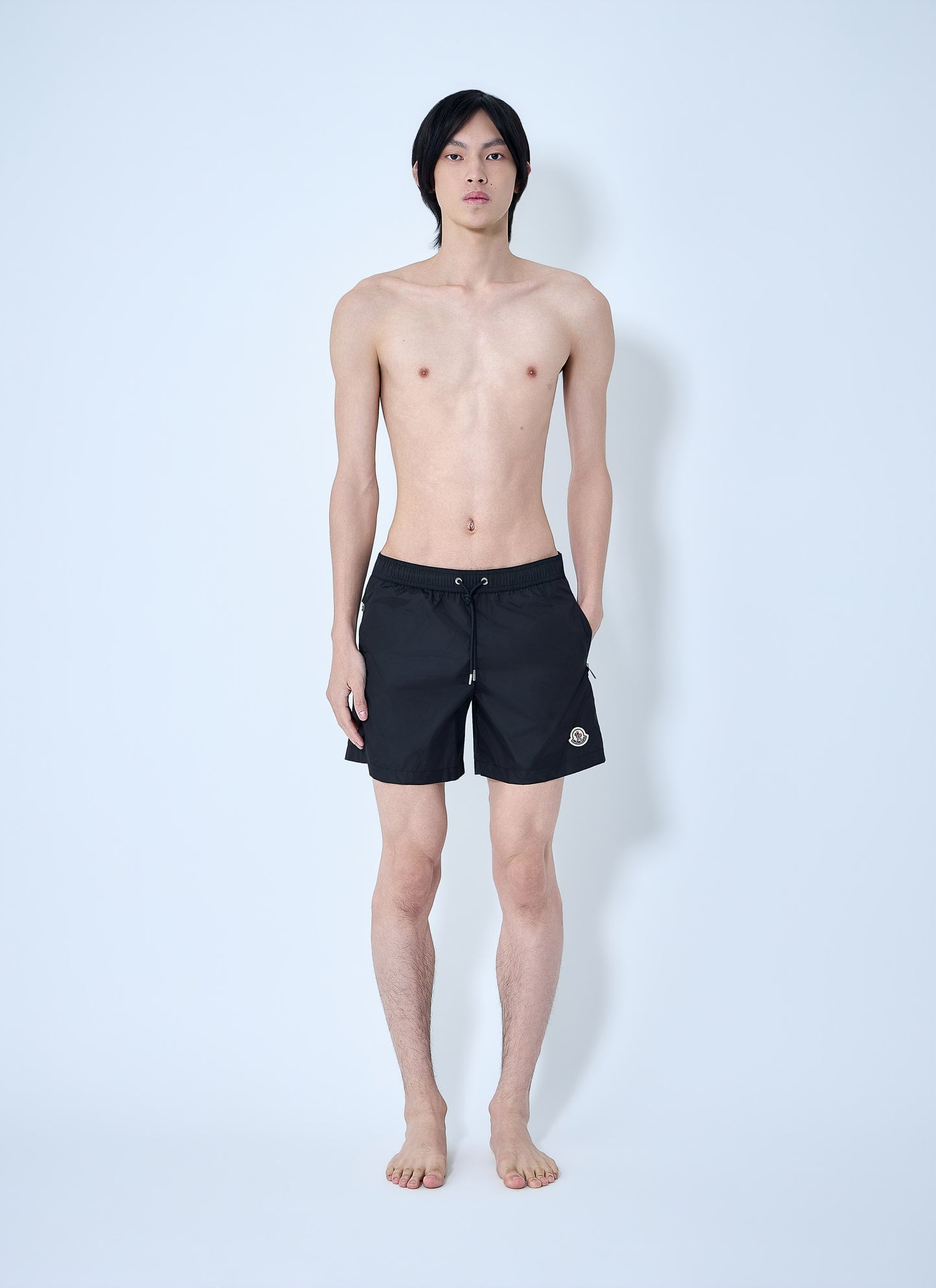 Moncler Men Elasticated Waist Swim Shorts MONCLER