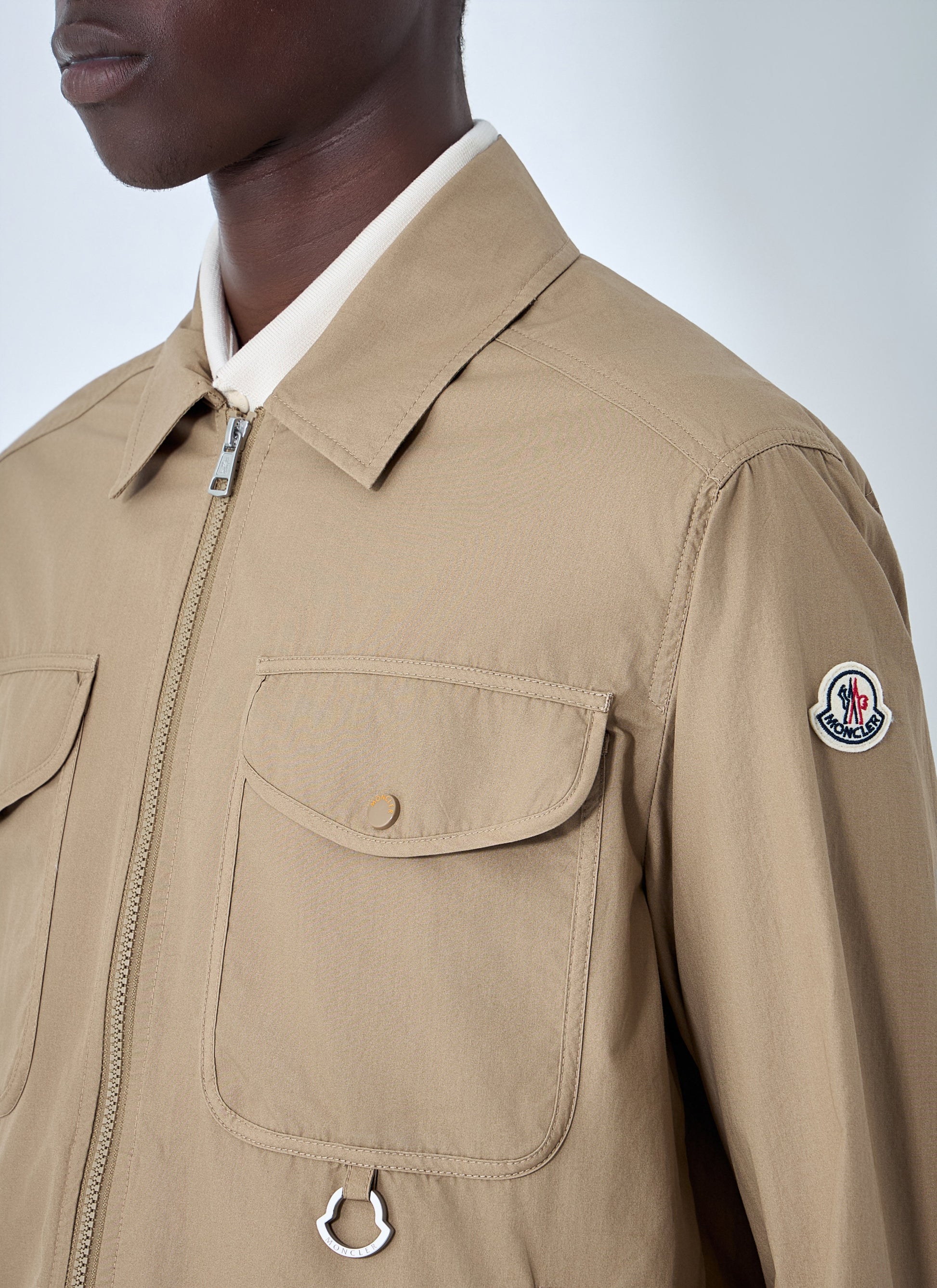 Moncler Men Cotton Zip Jacket MONCLER