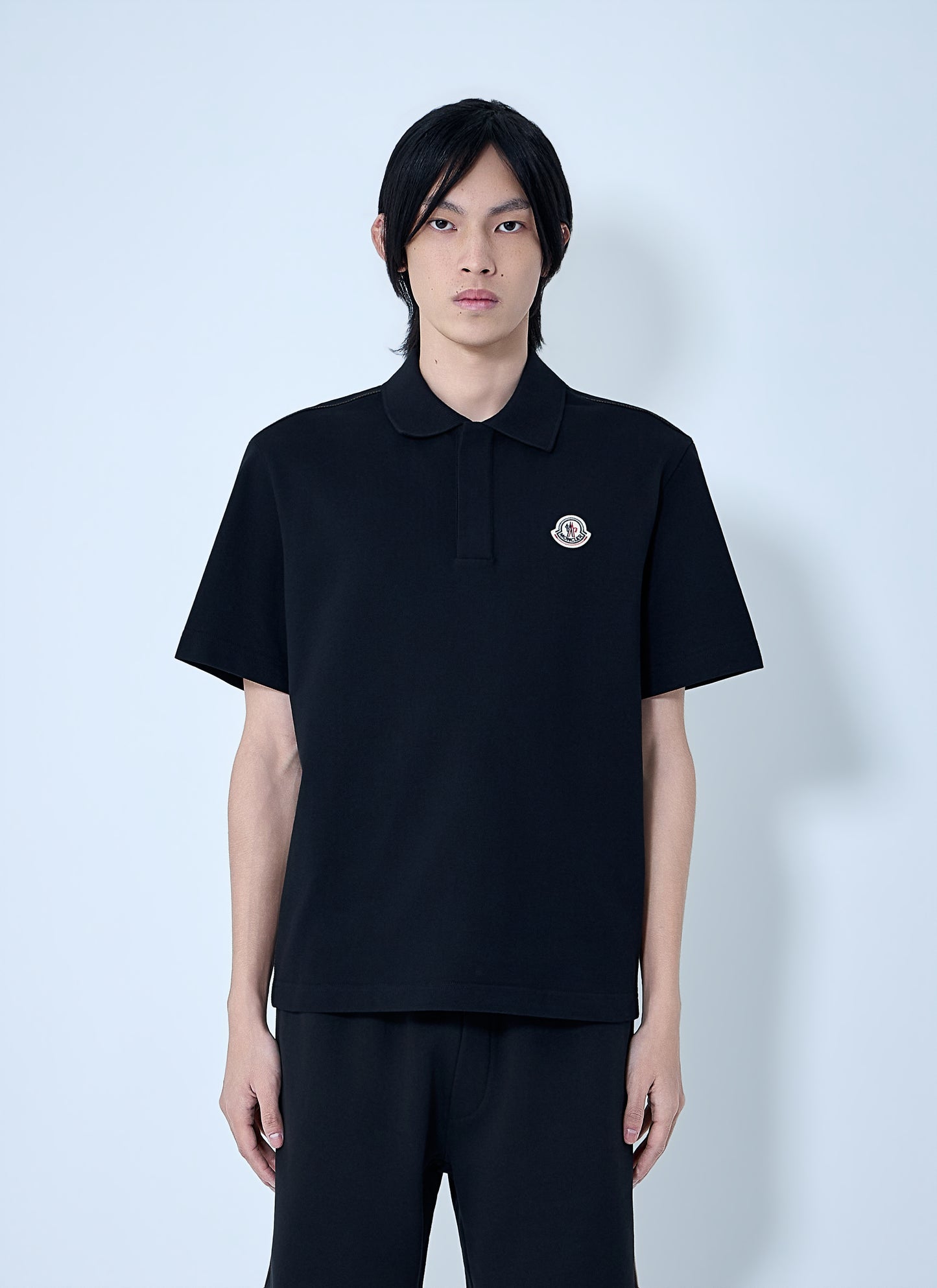 Moncler Men Embroidered Logo Polo Shirt MONCLER