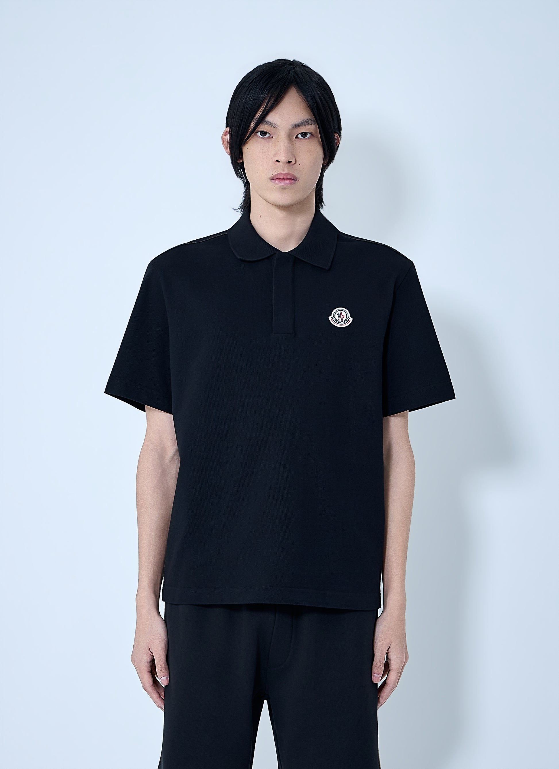 Moncler Men Embroidered Logo Polo Shirt MONCLER