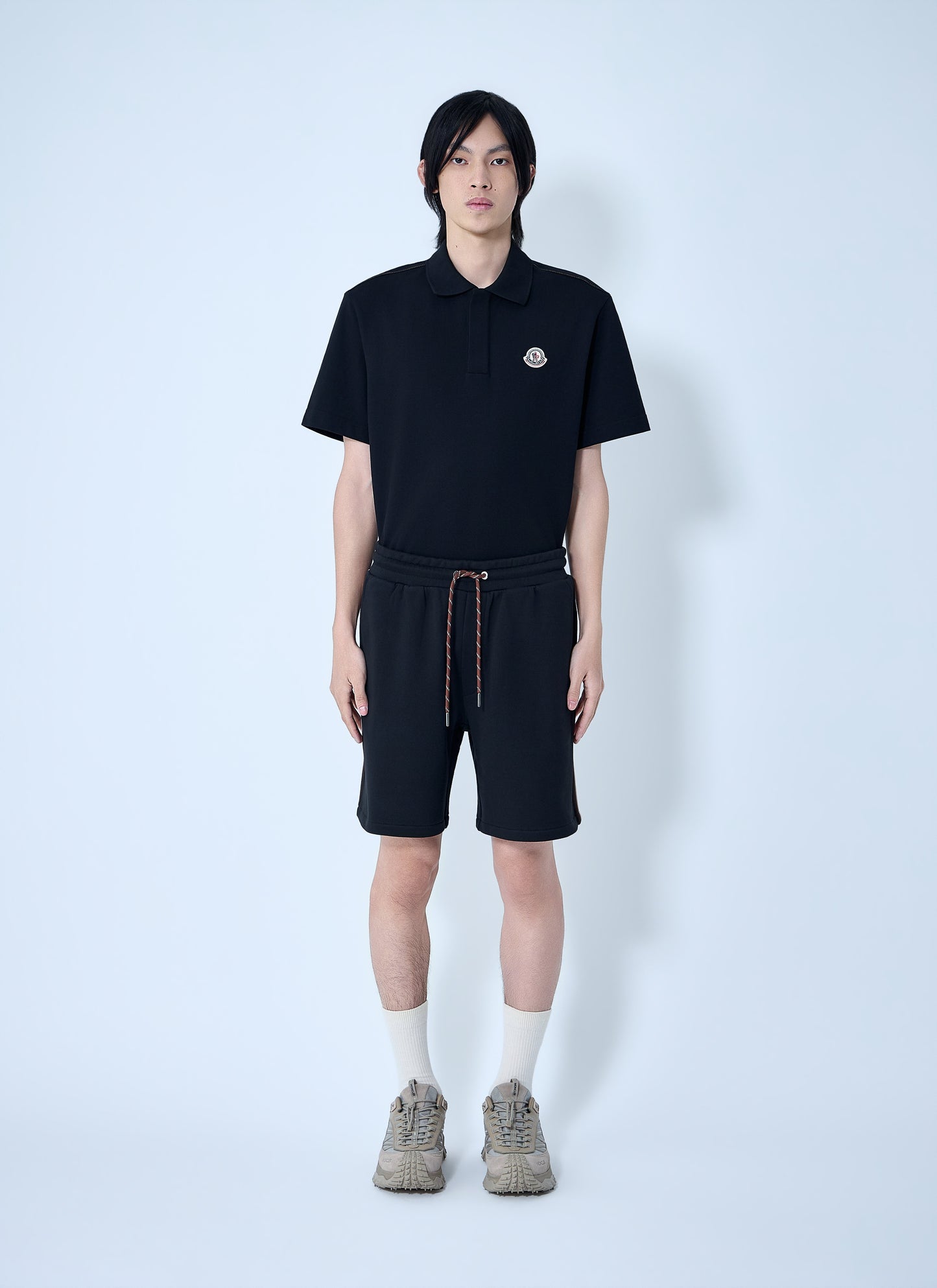 Moncler Men Embroidered Logo Polo Shirt MONCLER