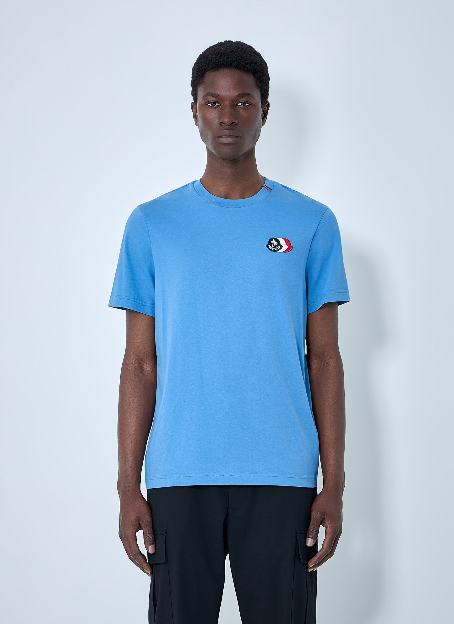 Moncler Men Cotton Logo T-Shirt MONCLER