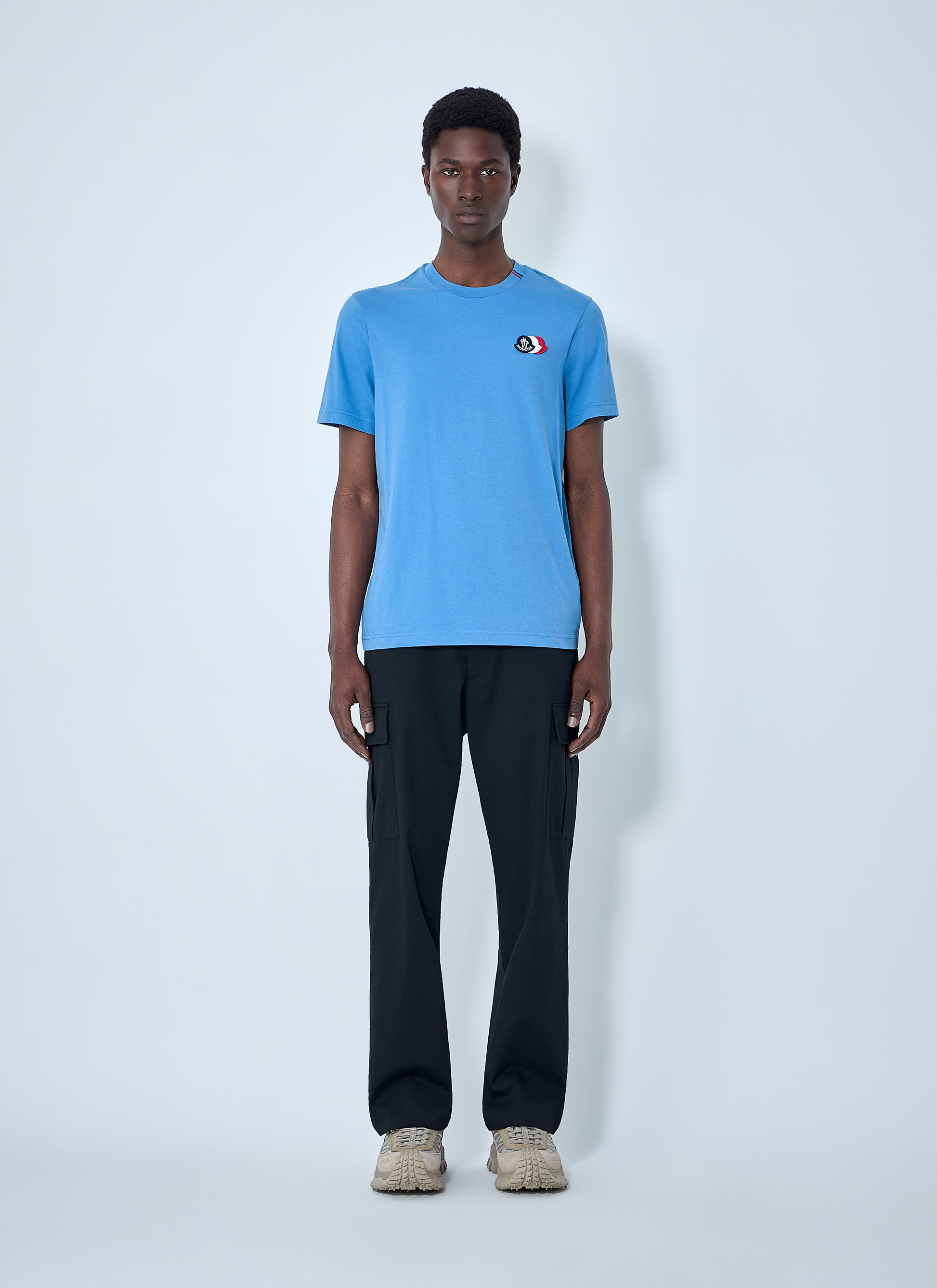 Moncler Men Cotton Logo T-Shirt MONCLER