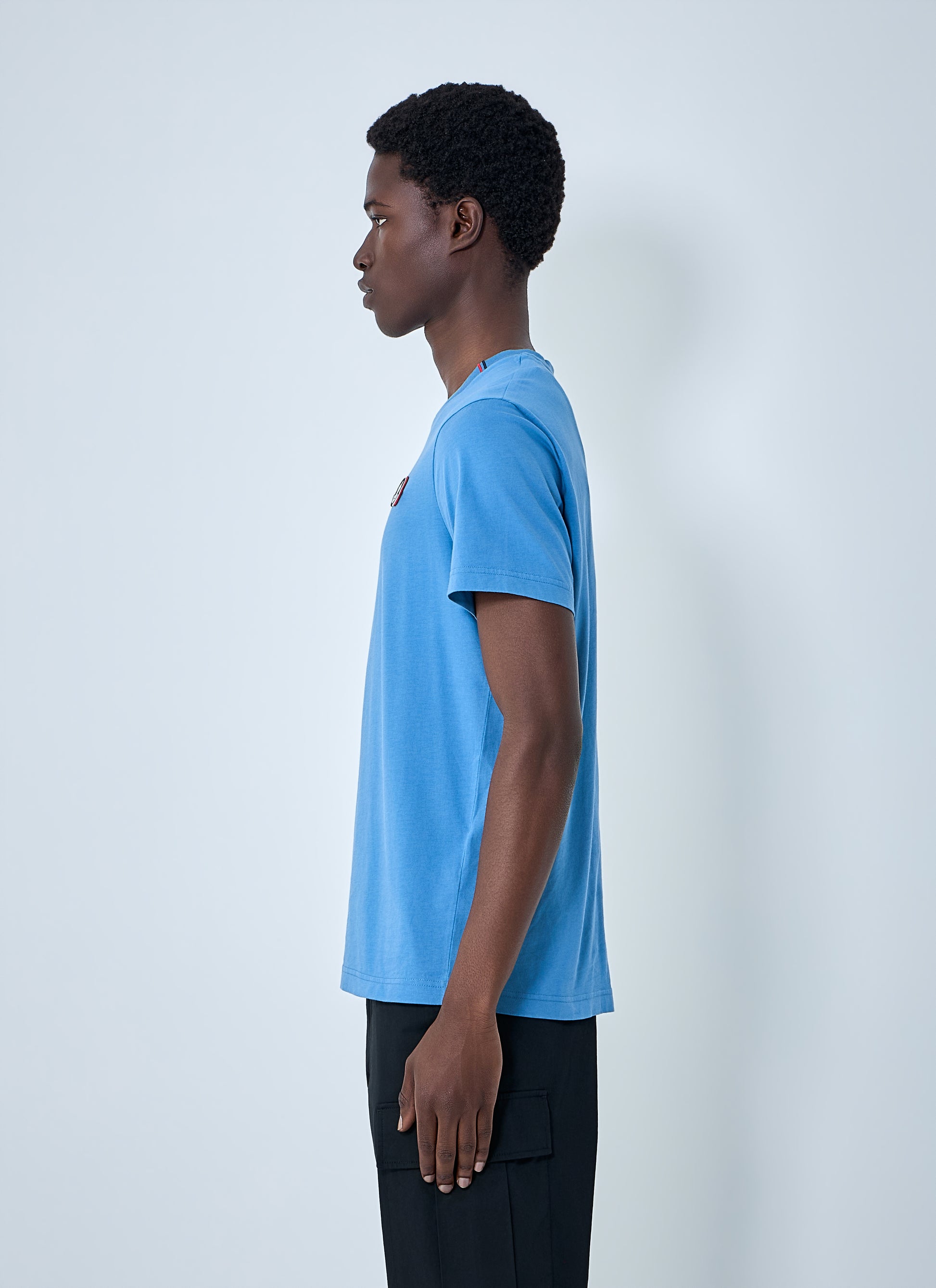 Moncler Men Cotton Logo T-Shirt MONCLER