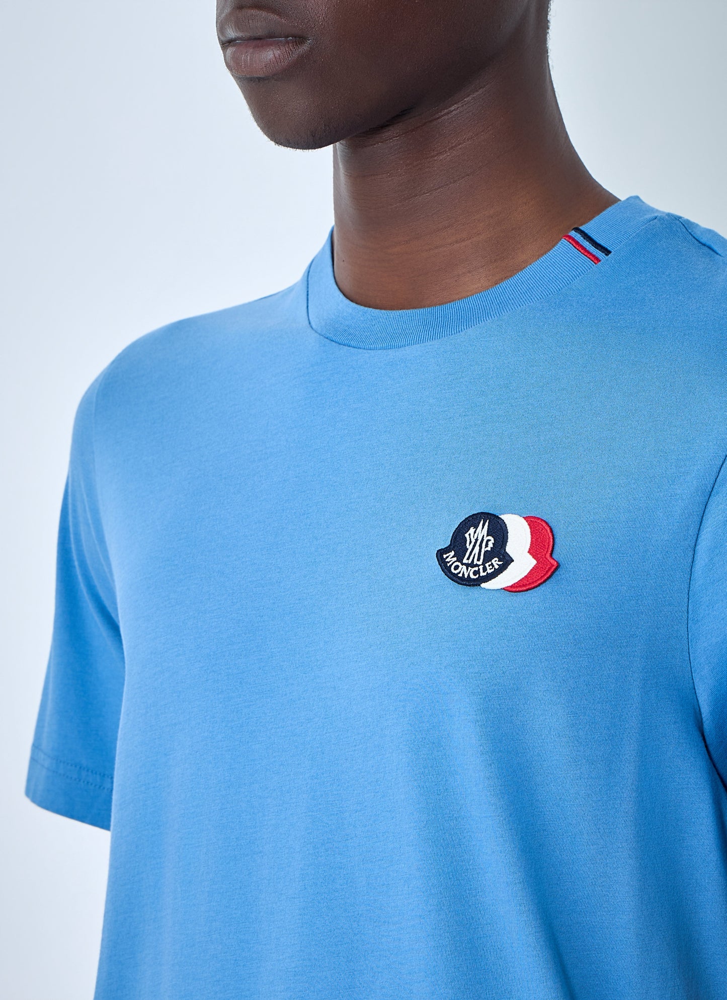 Moncler Men Cotton Logo T-Shirt MONCLER