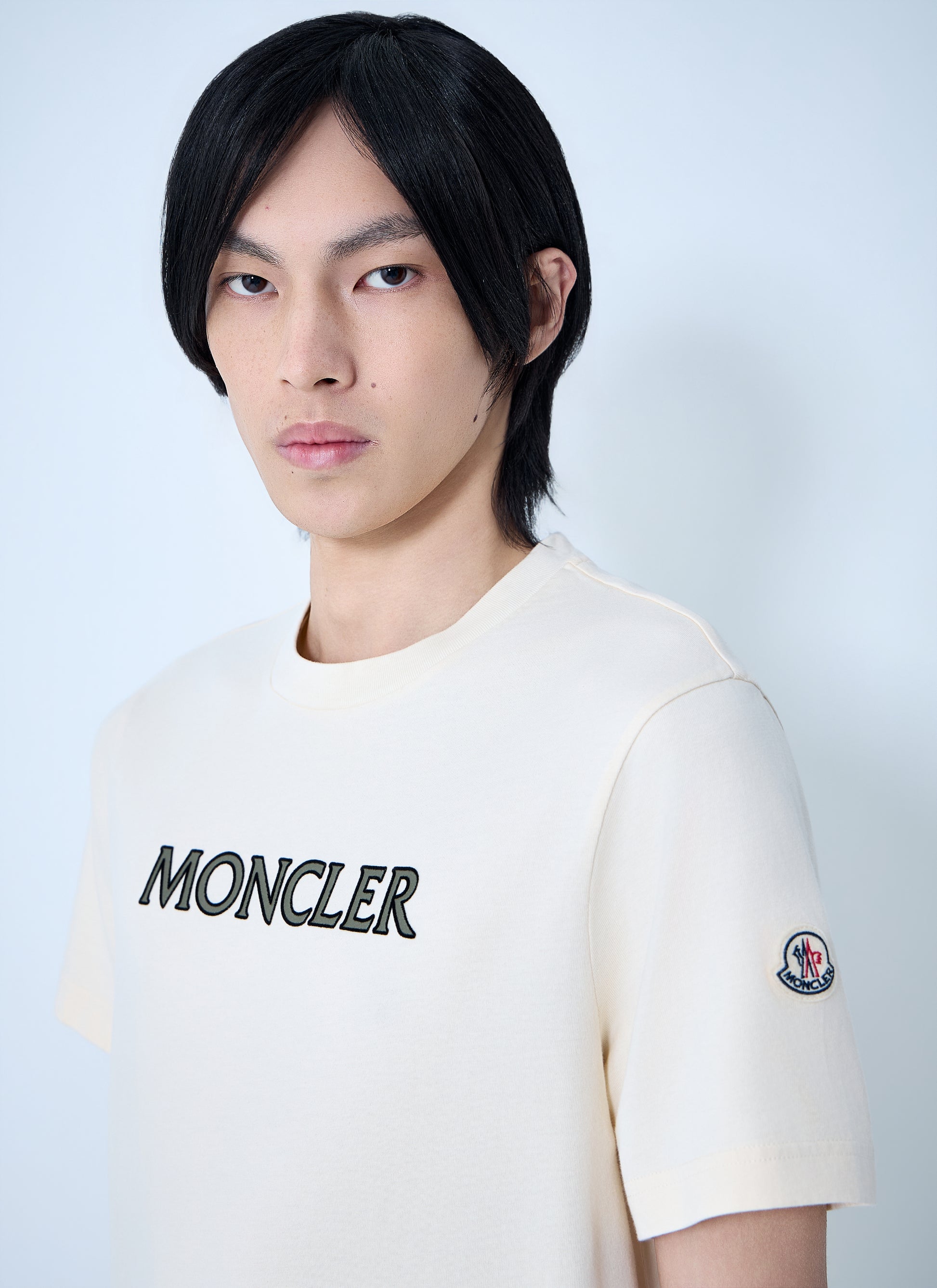 Moncler Men Logo Motif T-Shirt MONCLER