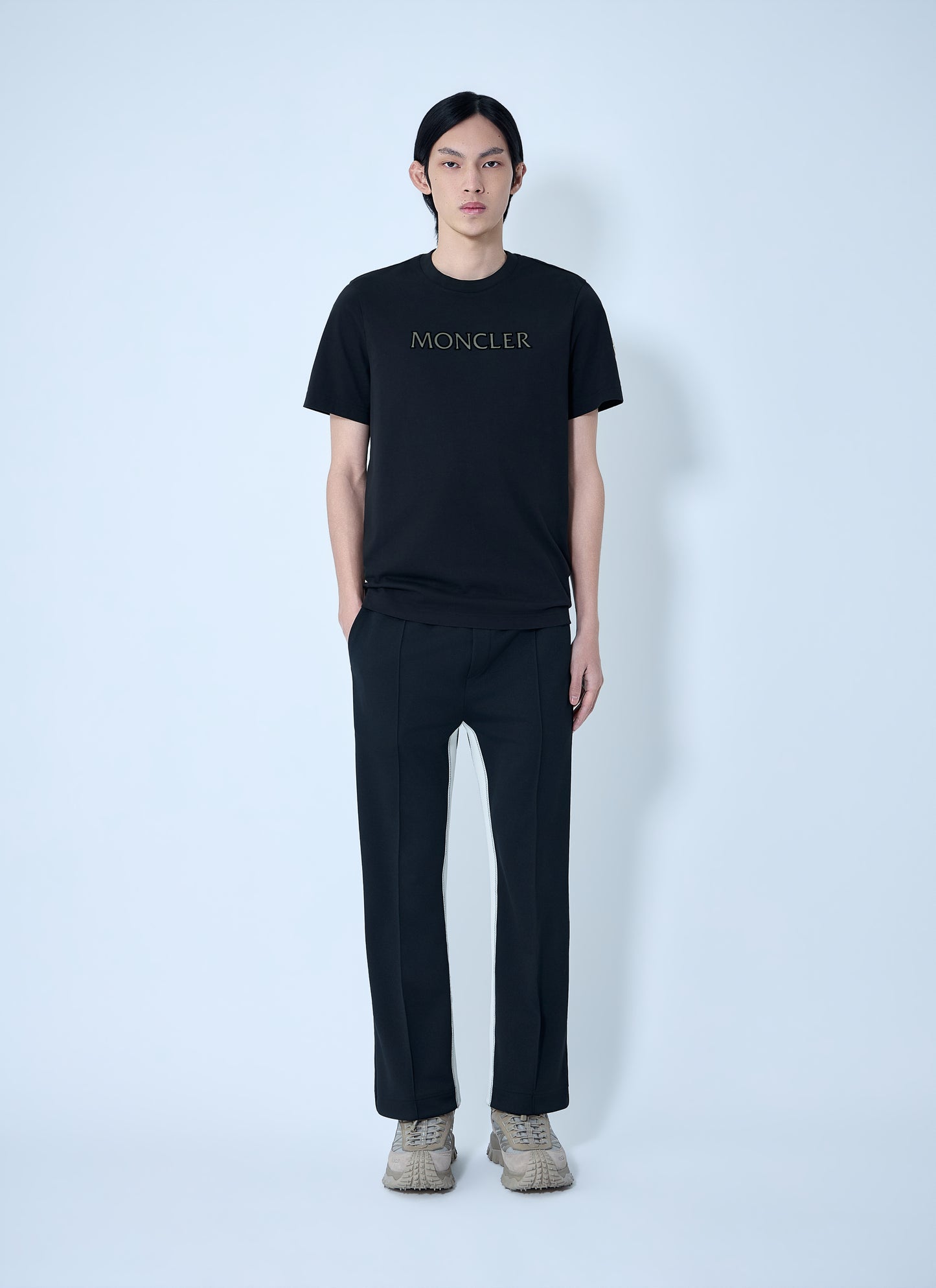 Moncler Men Elasticated Waist Straight Trousers MONCLER