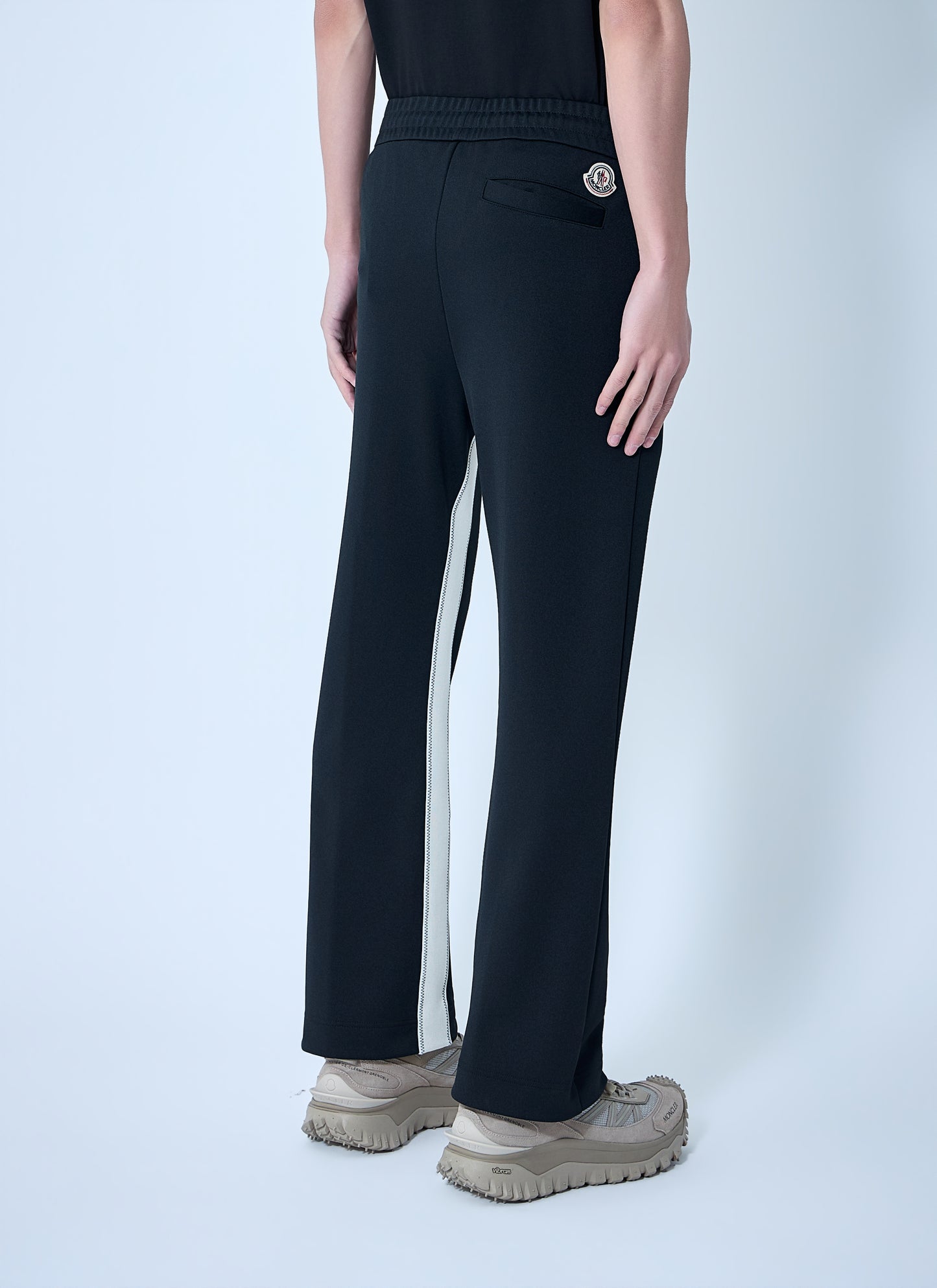 Moncler Men Elasticated Waist Straight Trousers MONCLER