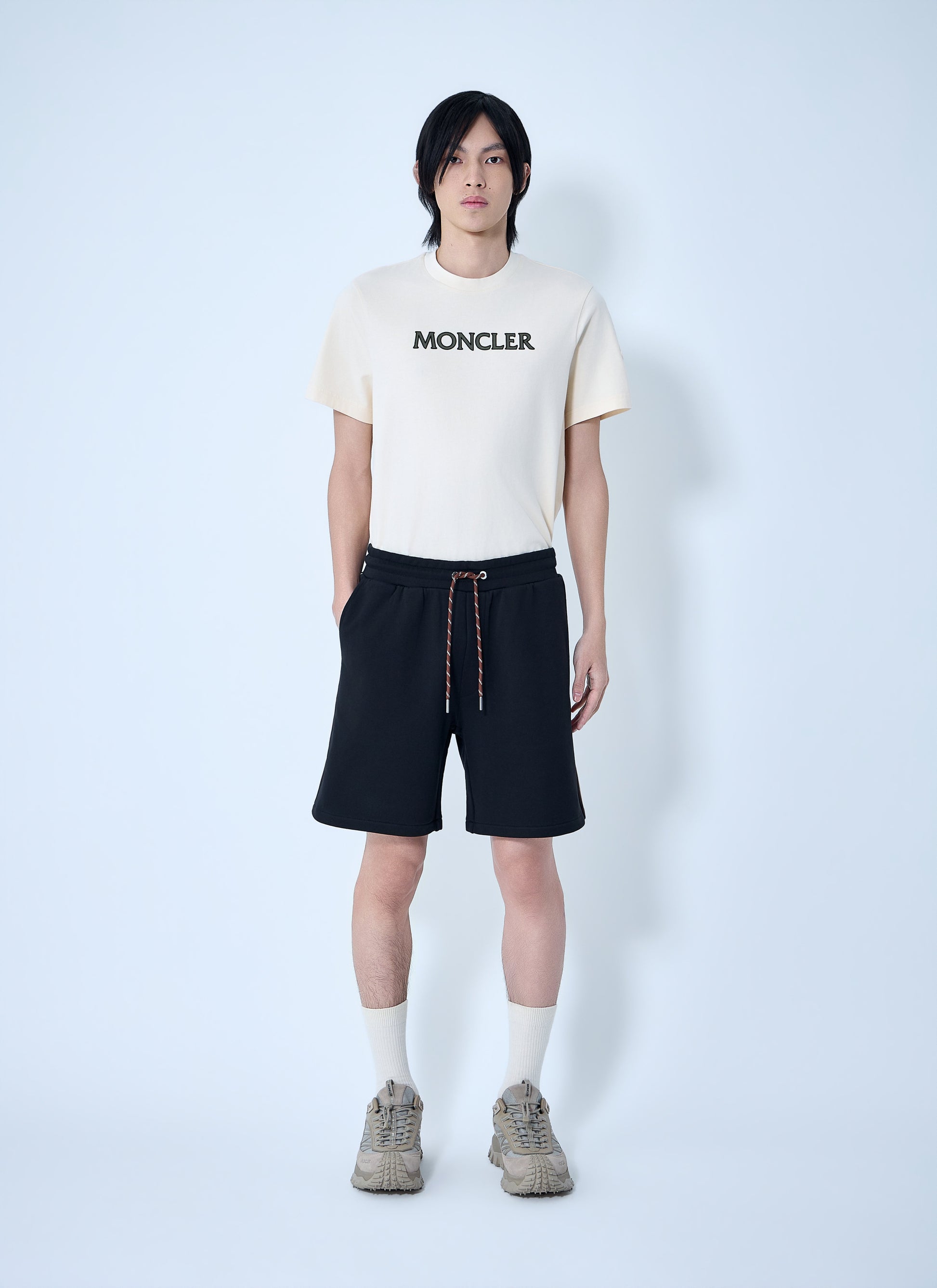 Moncler Men Drawstring Jersey Shorts MONCLER