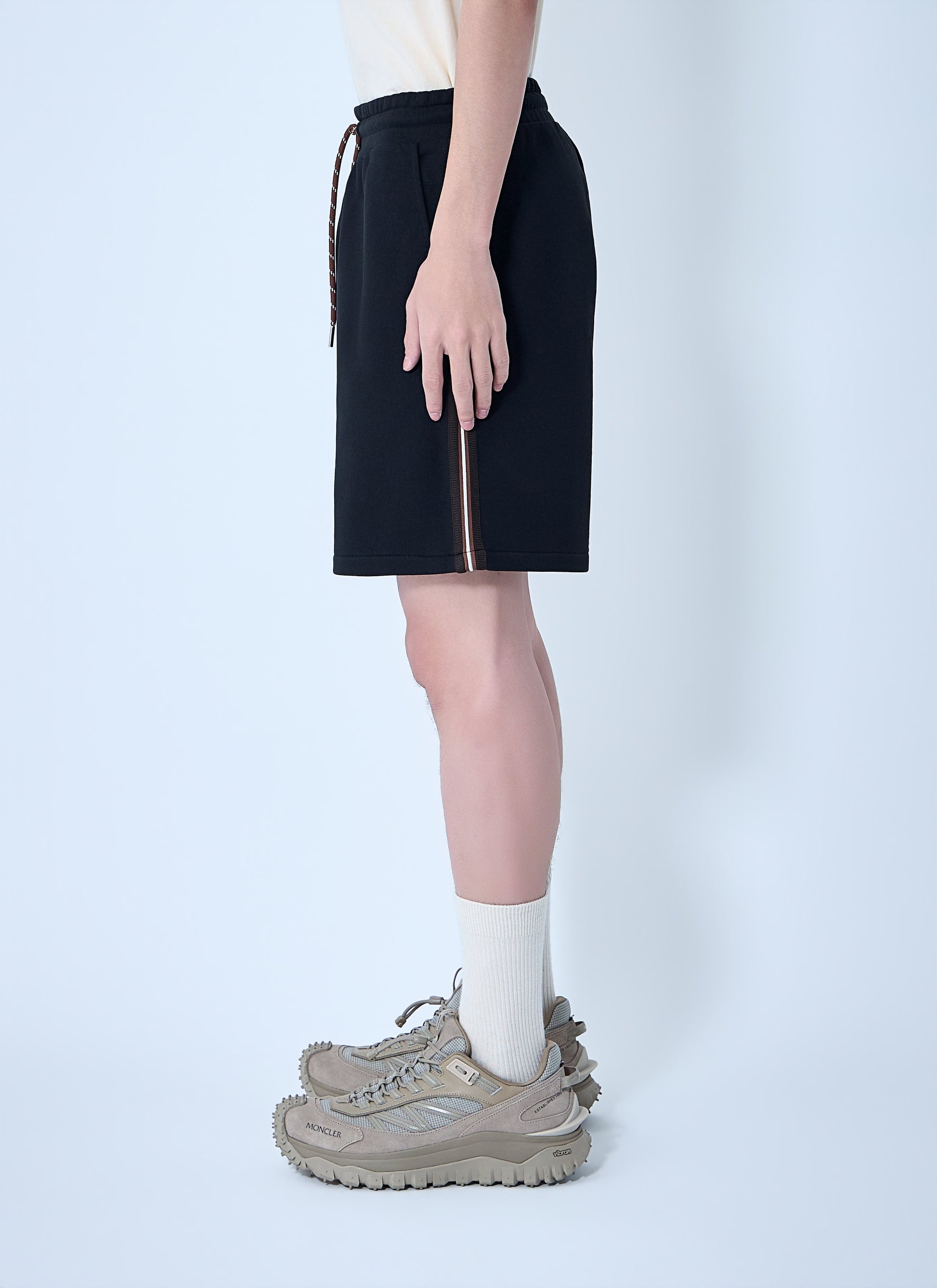 Moncler Men Drawstring Jersey Shorts MONCLER