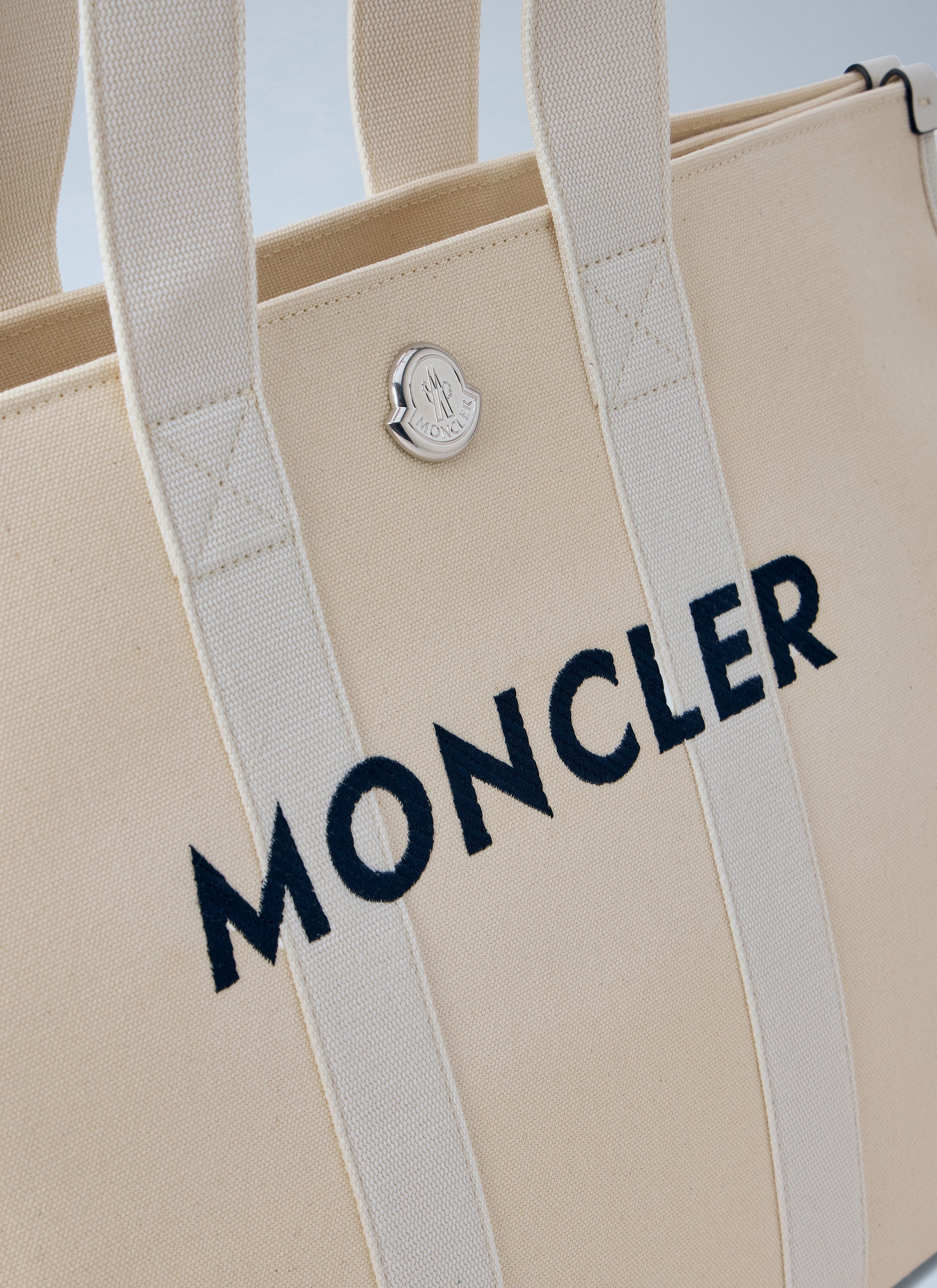 Moncler Men Canvas Logo Tote Bag MONCLER