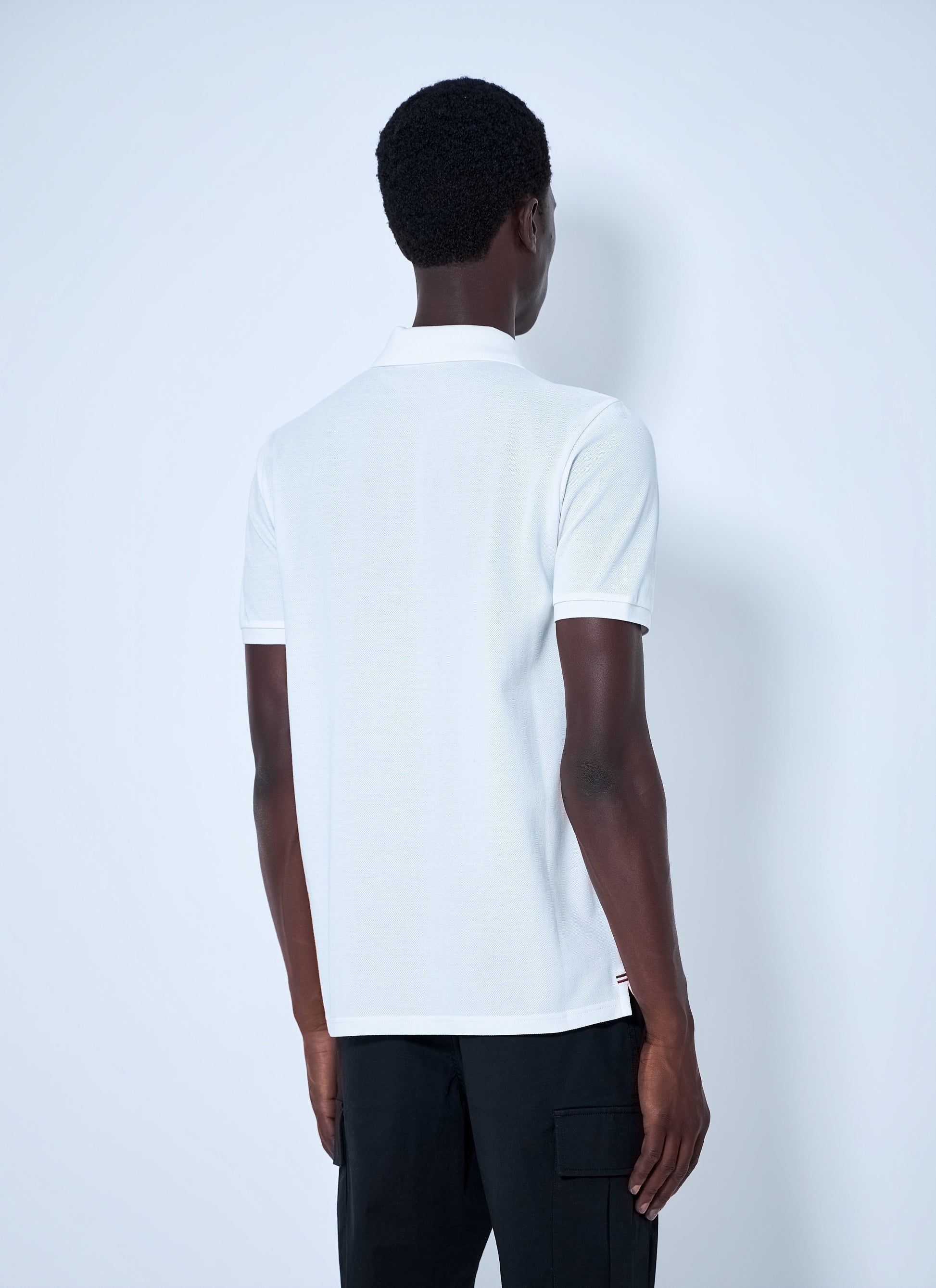 Moncler Men Piqué Polo Shirt With Logo Embroidery MONCLER