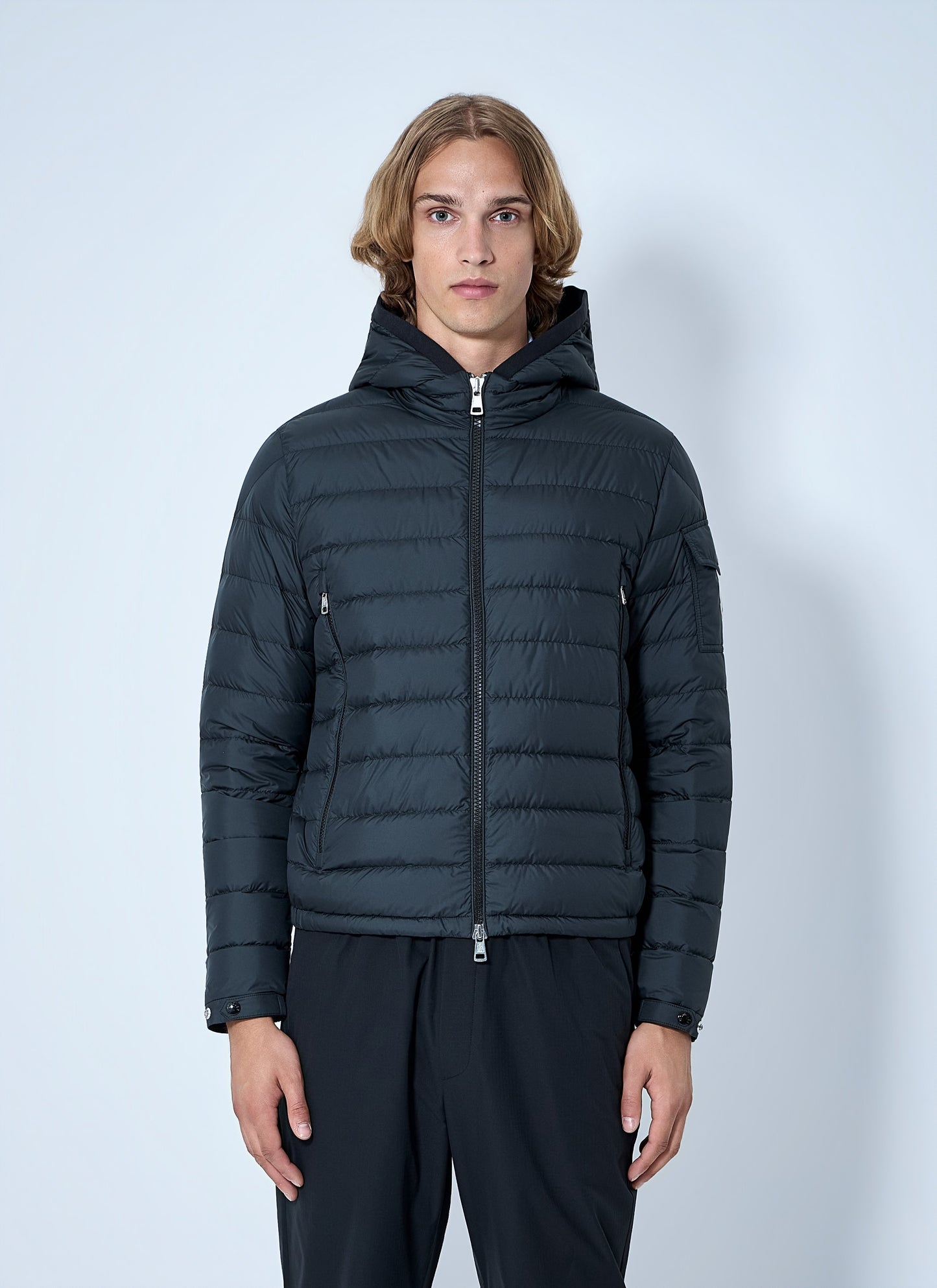 Moncler Men Galion Hooded Short Down Jacket MONCLER