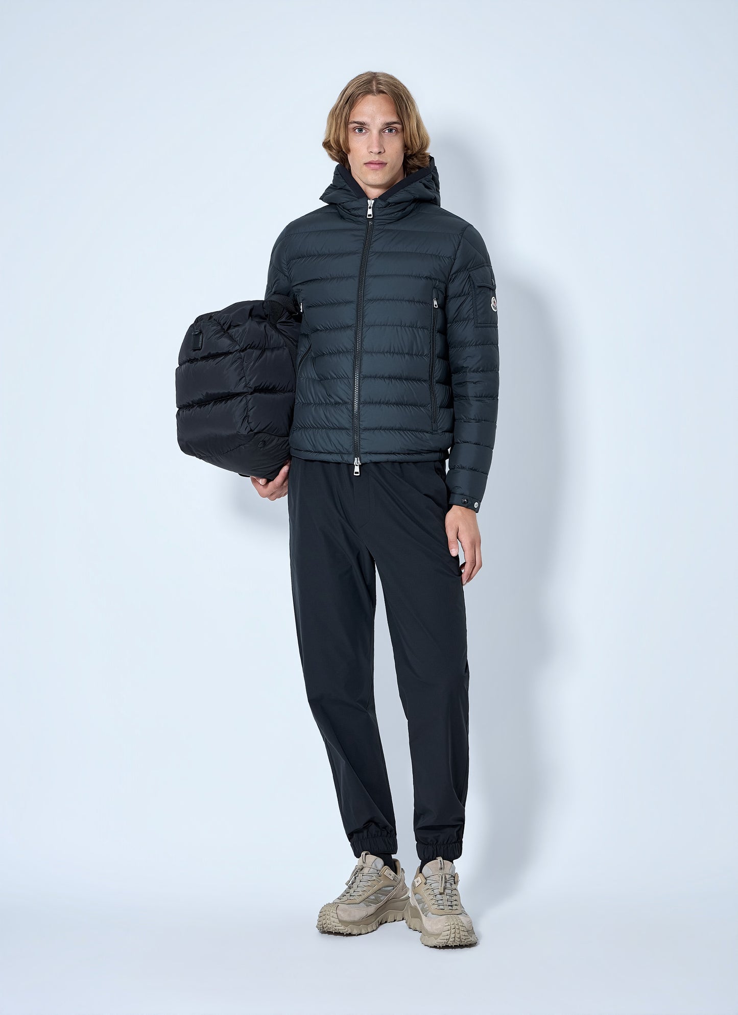 Moncler Men Galion Hooded Short Down Jacket MONCLER