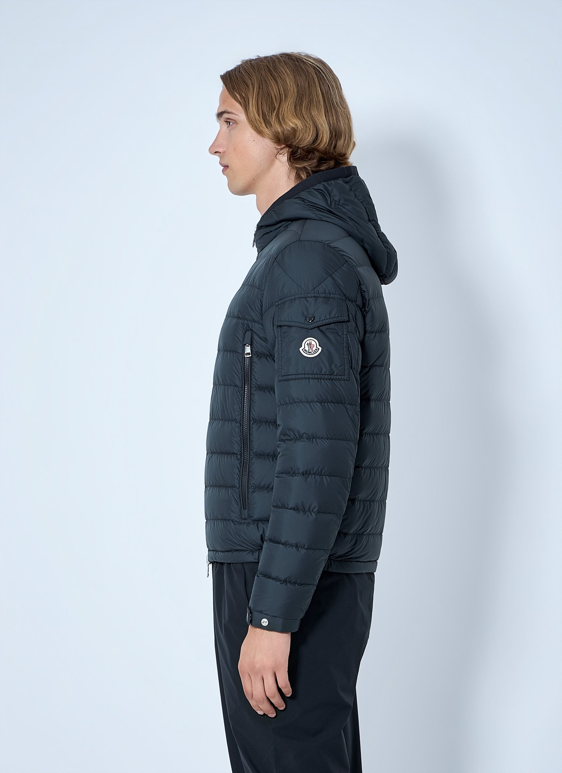 Moncler Men Galion Hooded Short Down Jacket MONCLER