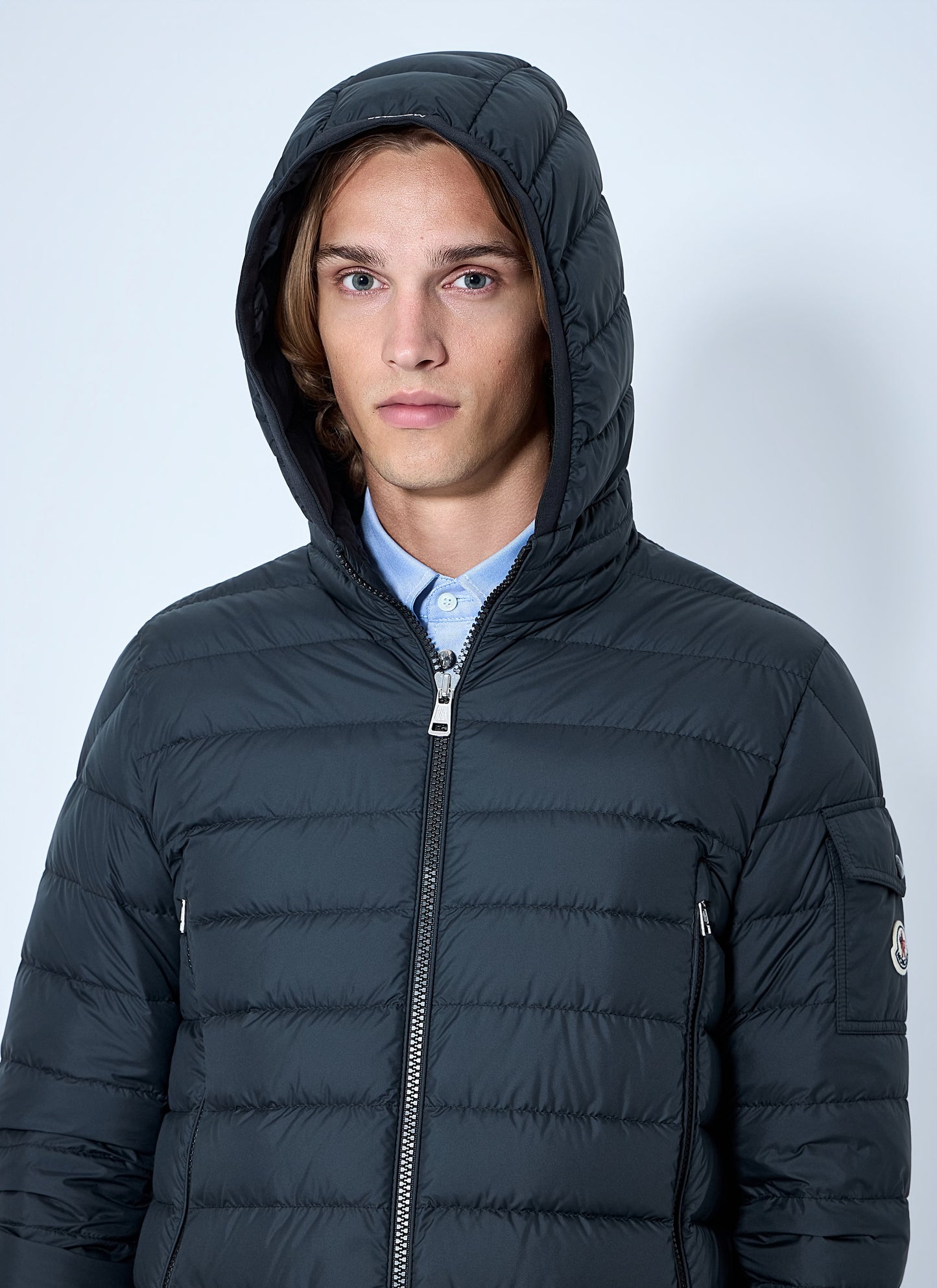 Moncler Men Galion Hooded Short Down Jacket MONCLER