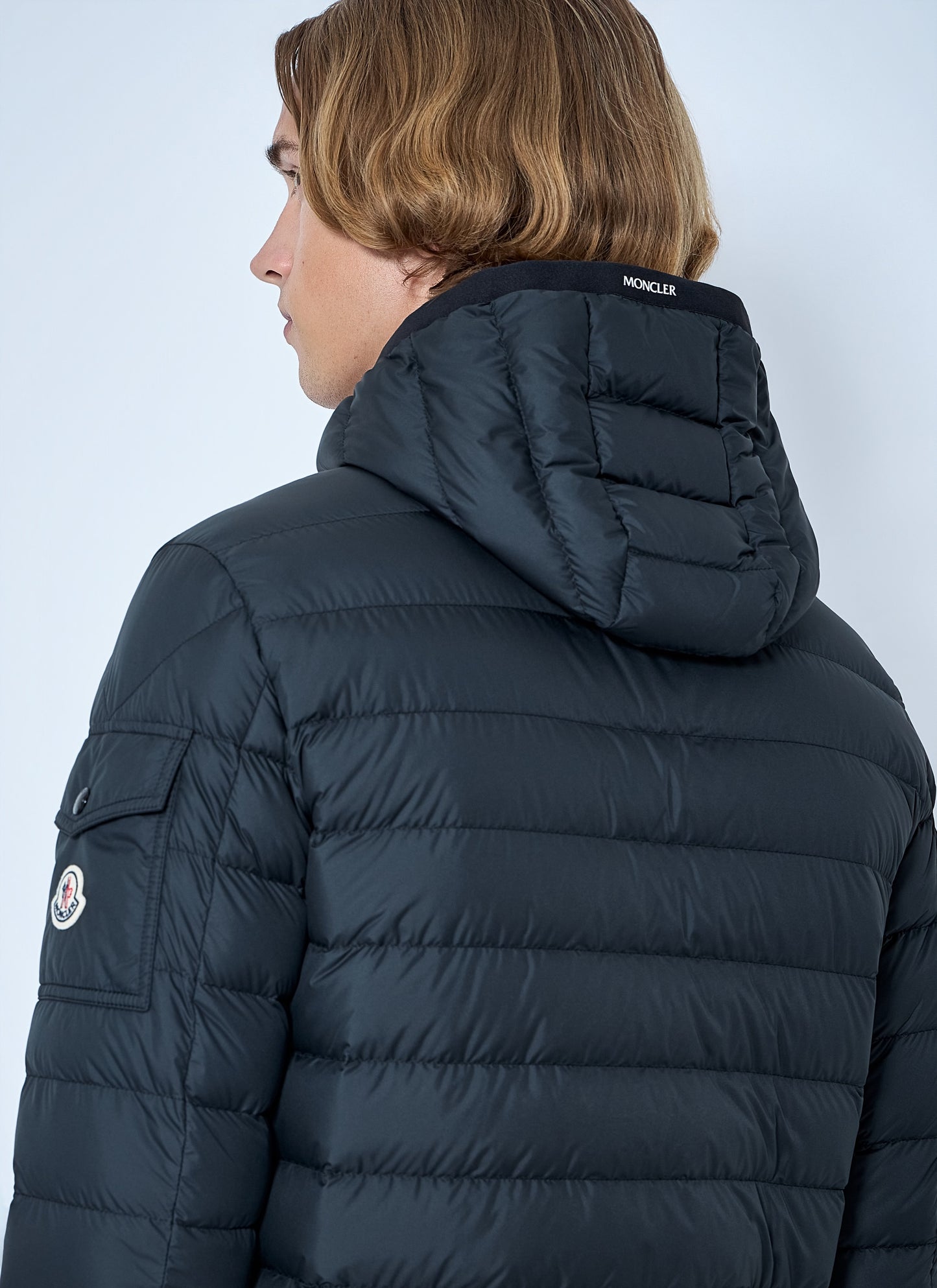 Moncler Men Galion Hooded Short Down Jacket MONCLER