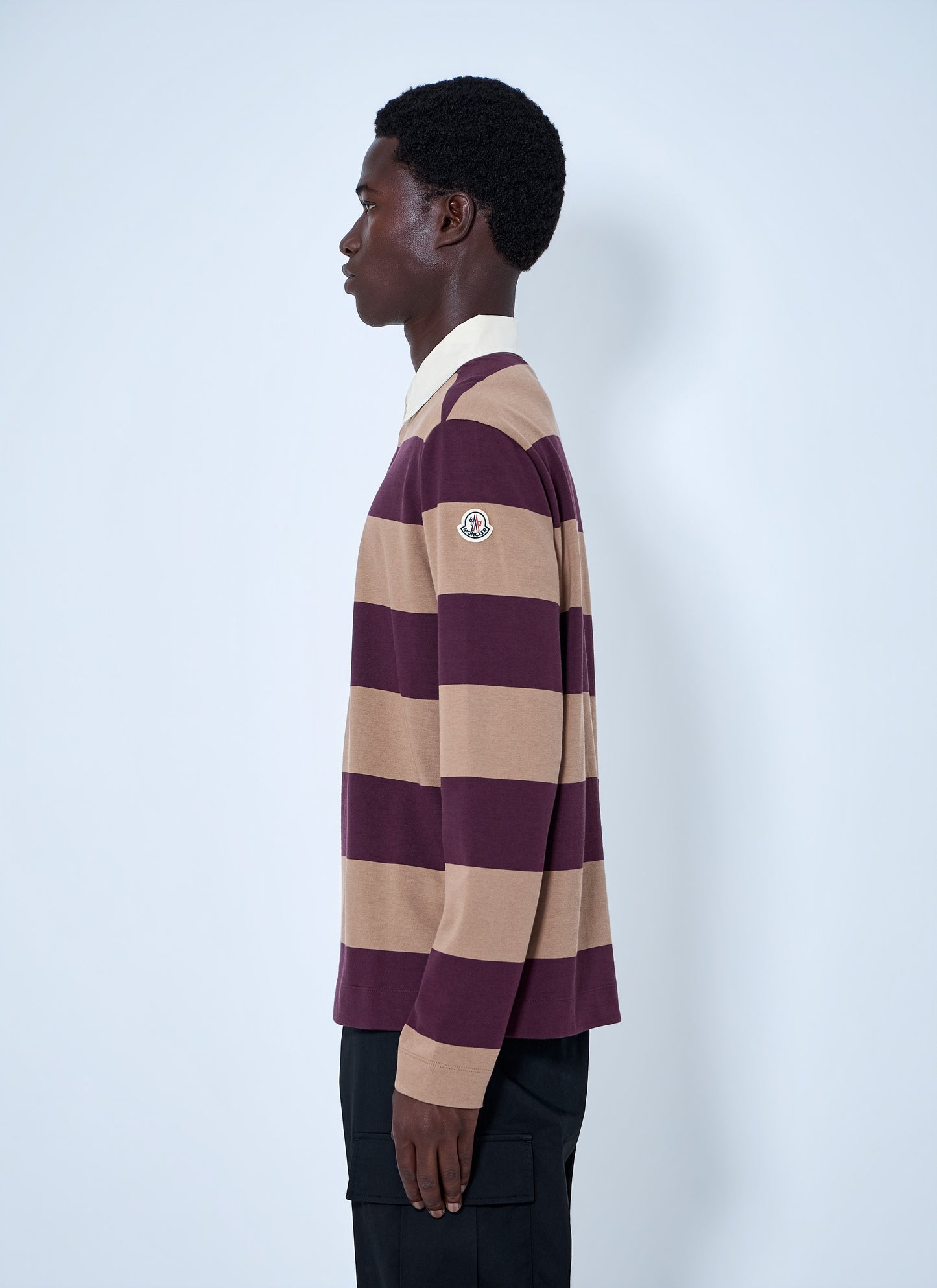 Moncler Men Striped Rugby Shirt MONCLER