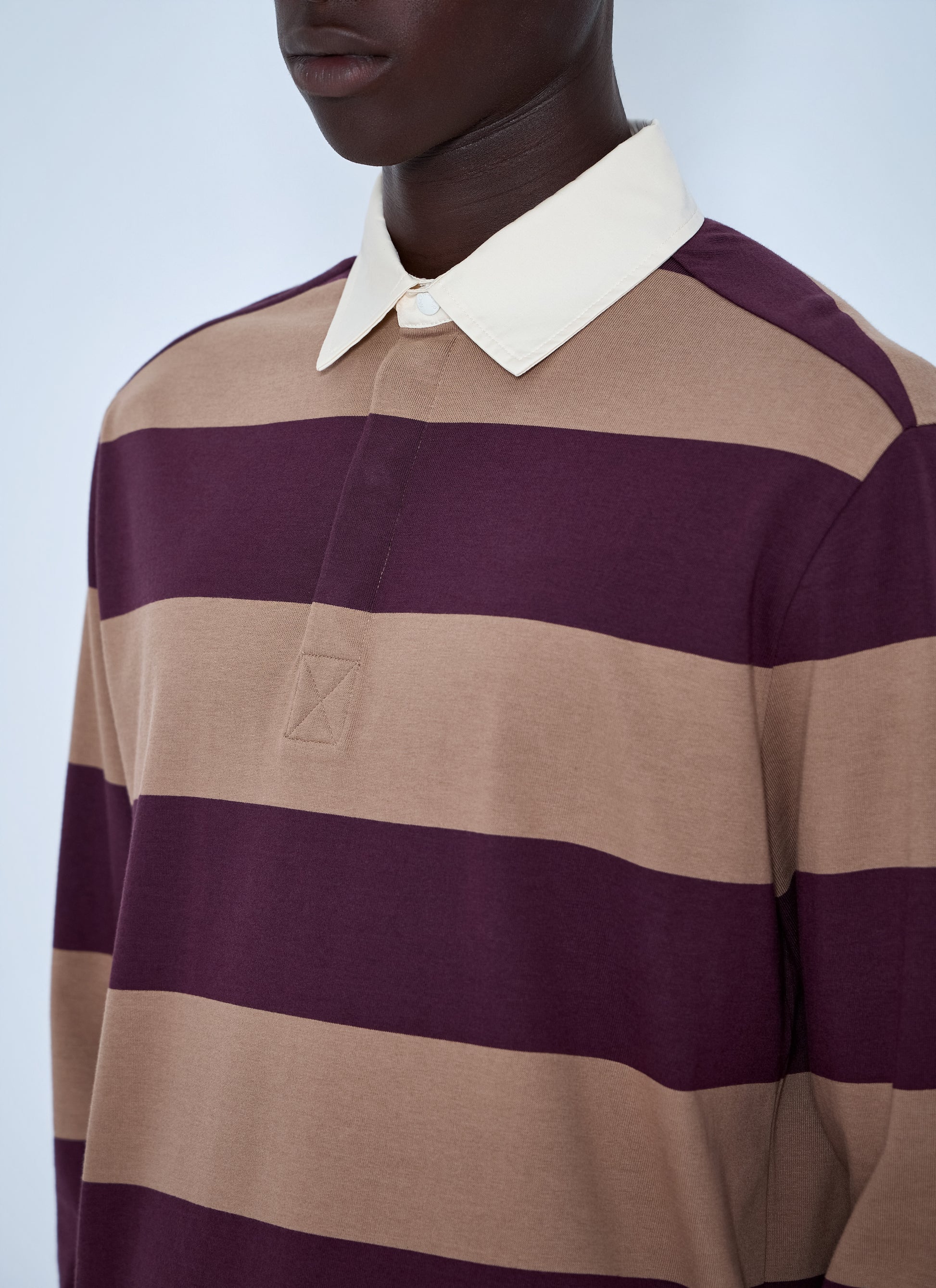 Moncler Men Striped Rugby Shirt MONCLER
