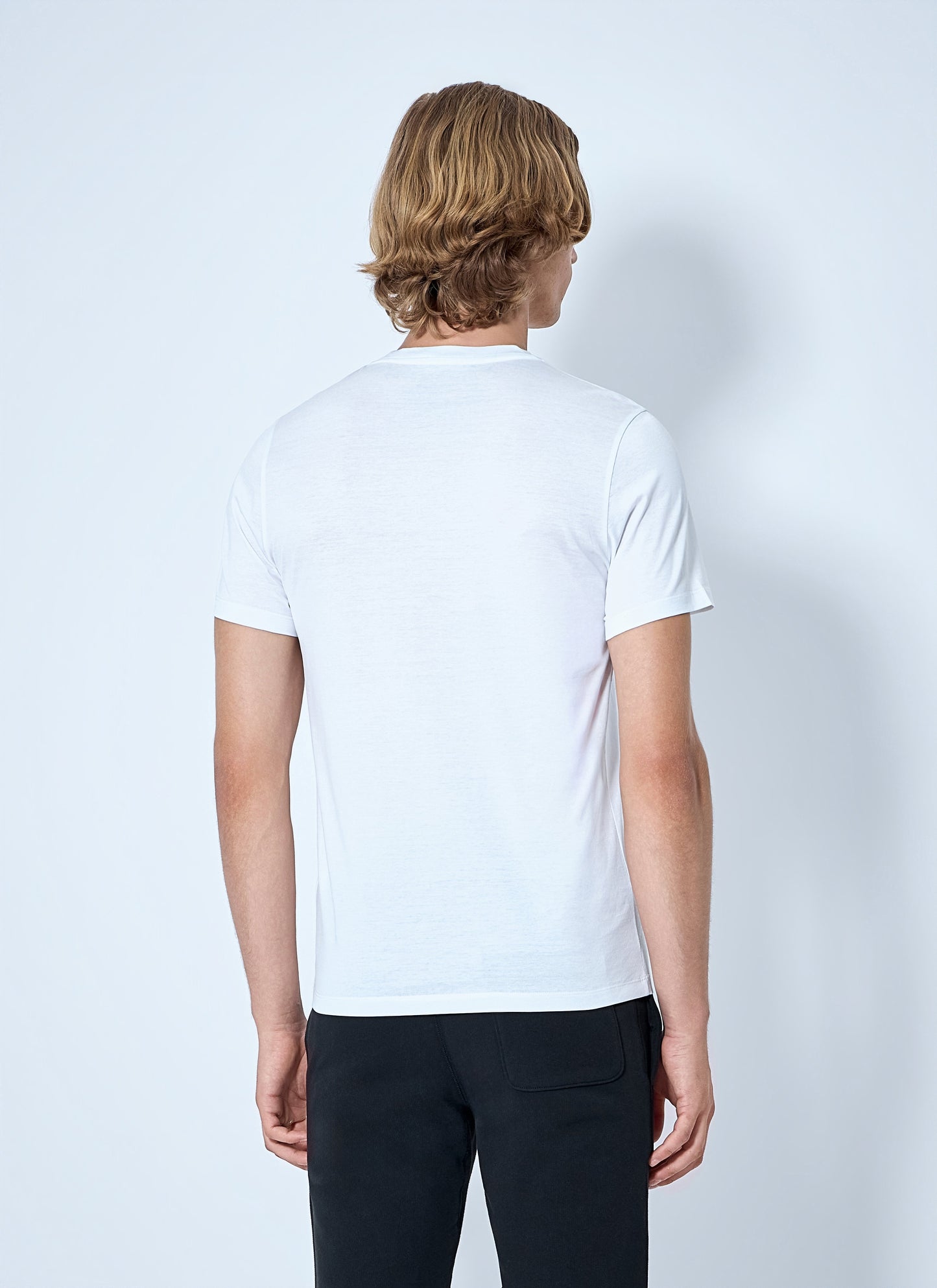 Moncler Men Logo Patch T-Shirt