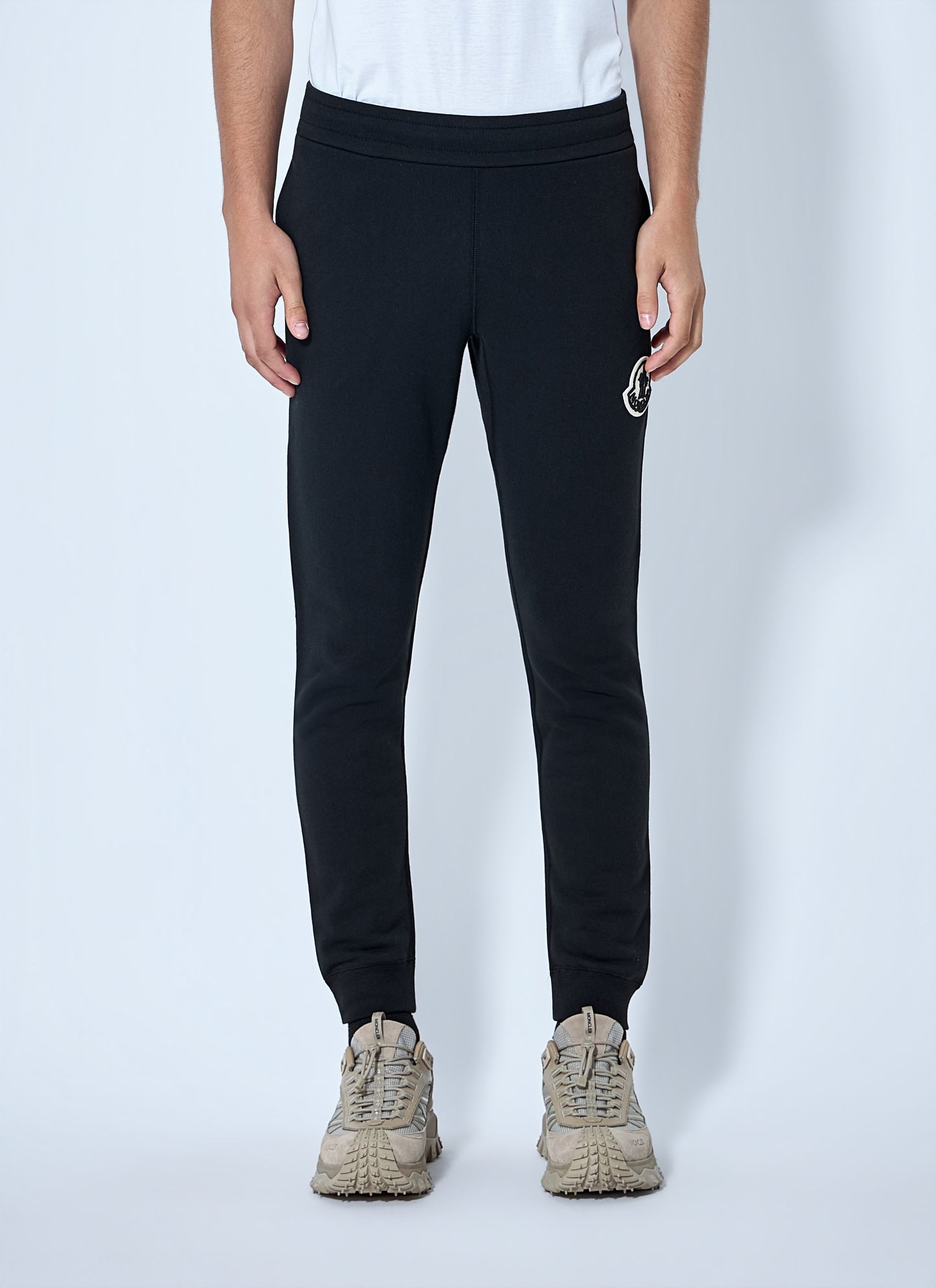 Moncler Men Logo Patch Joggers