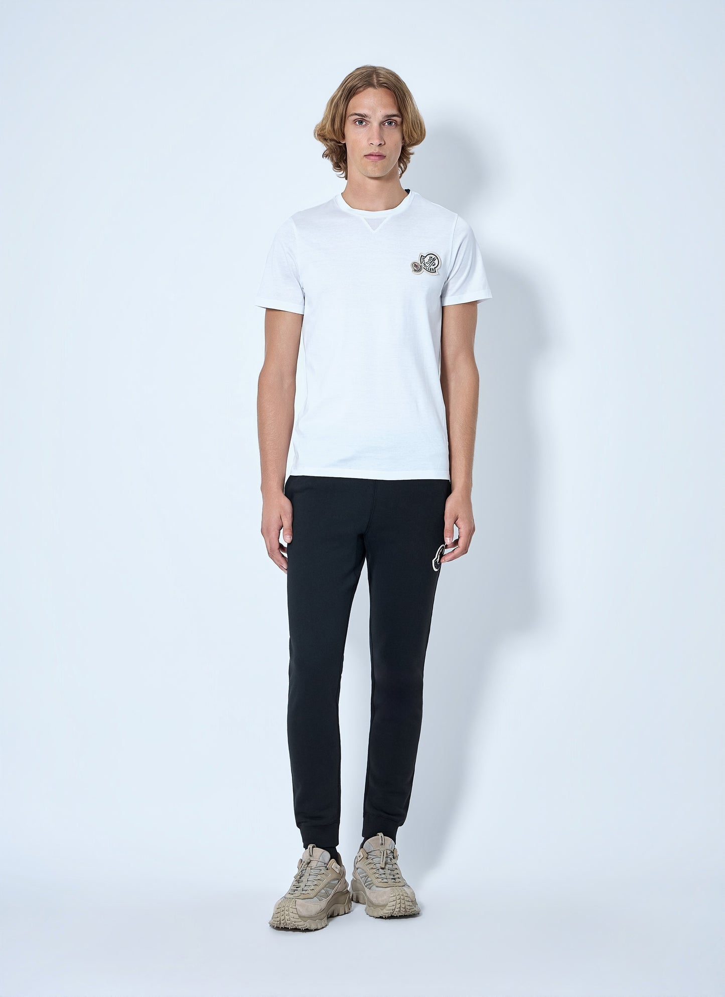 Moncler Men Logo Patch Joggers