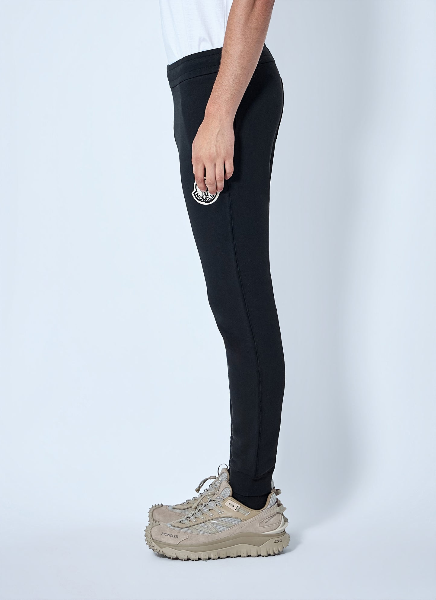 Moncler Men Logo Patch Joggers