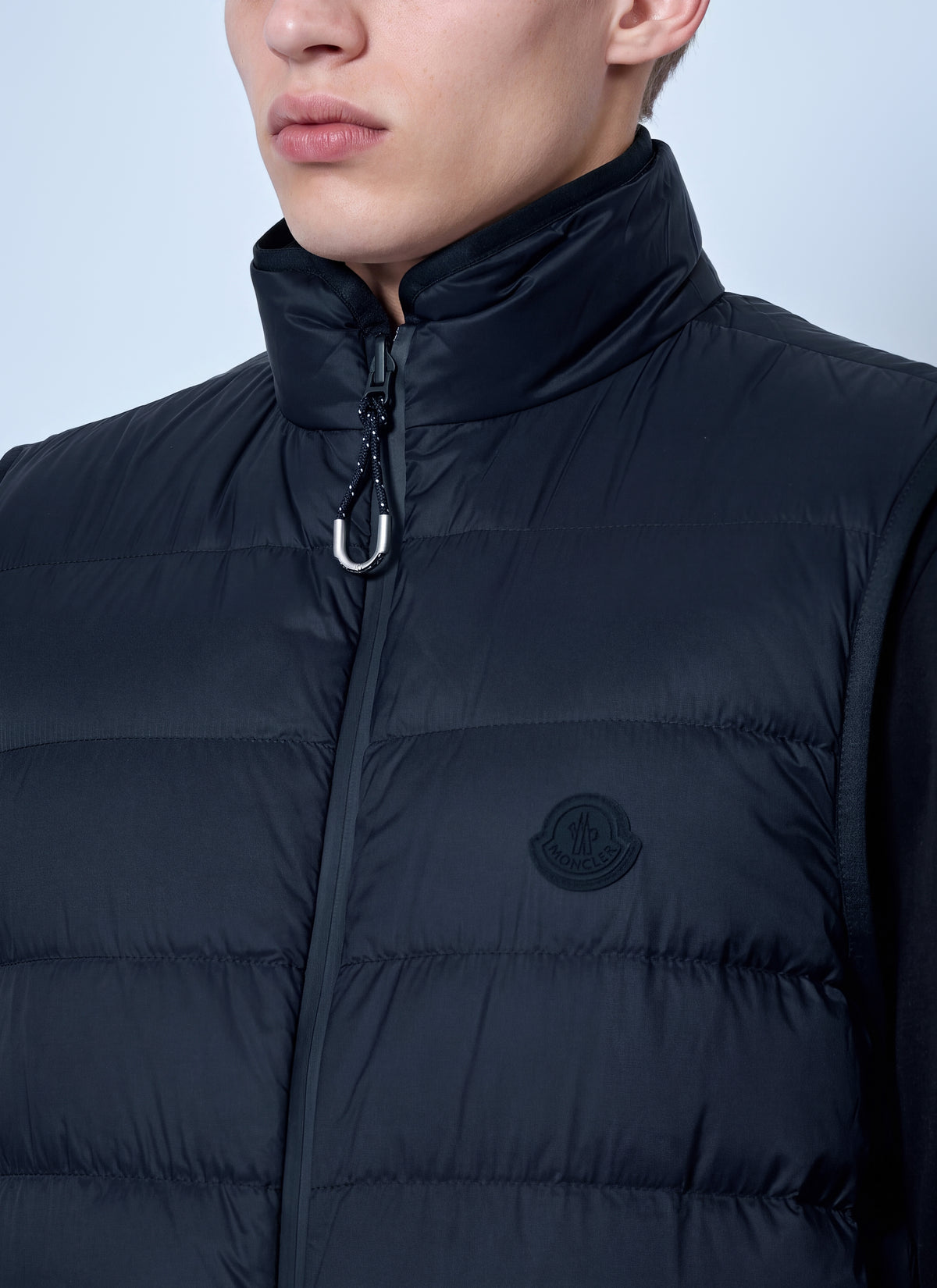 Moncler Men Teddy Fleece Reversible Down Gilet MONCLER